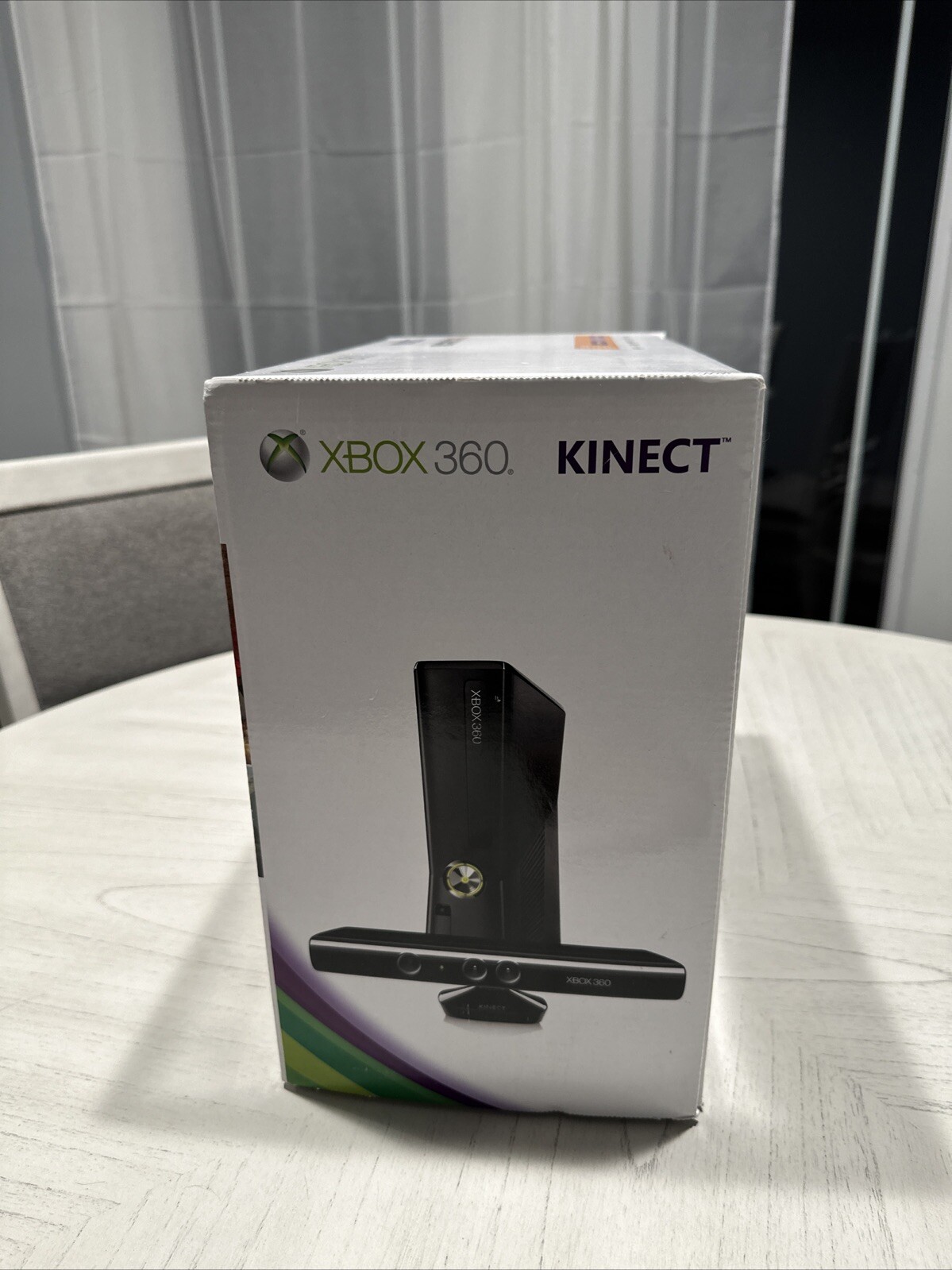 Microsoft Xbox 360 S Gaming Console and Kinect – Black (tested working)
