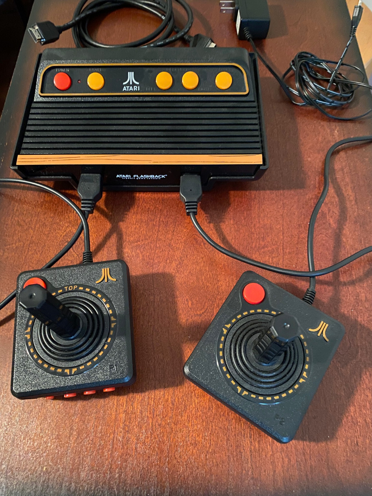 Atari Flashback 9 retro classic 2600 videogame game console FOR PARTS / REPAIR