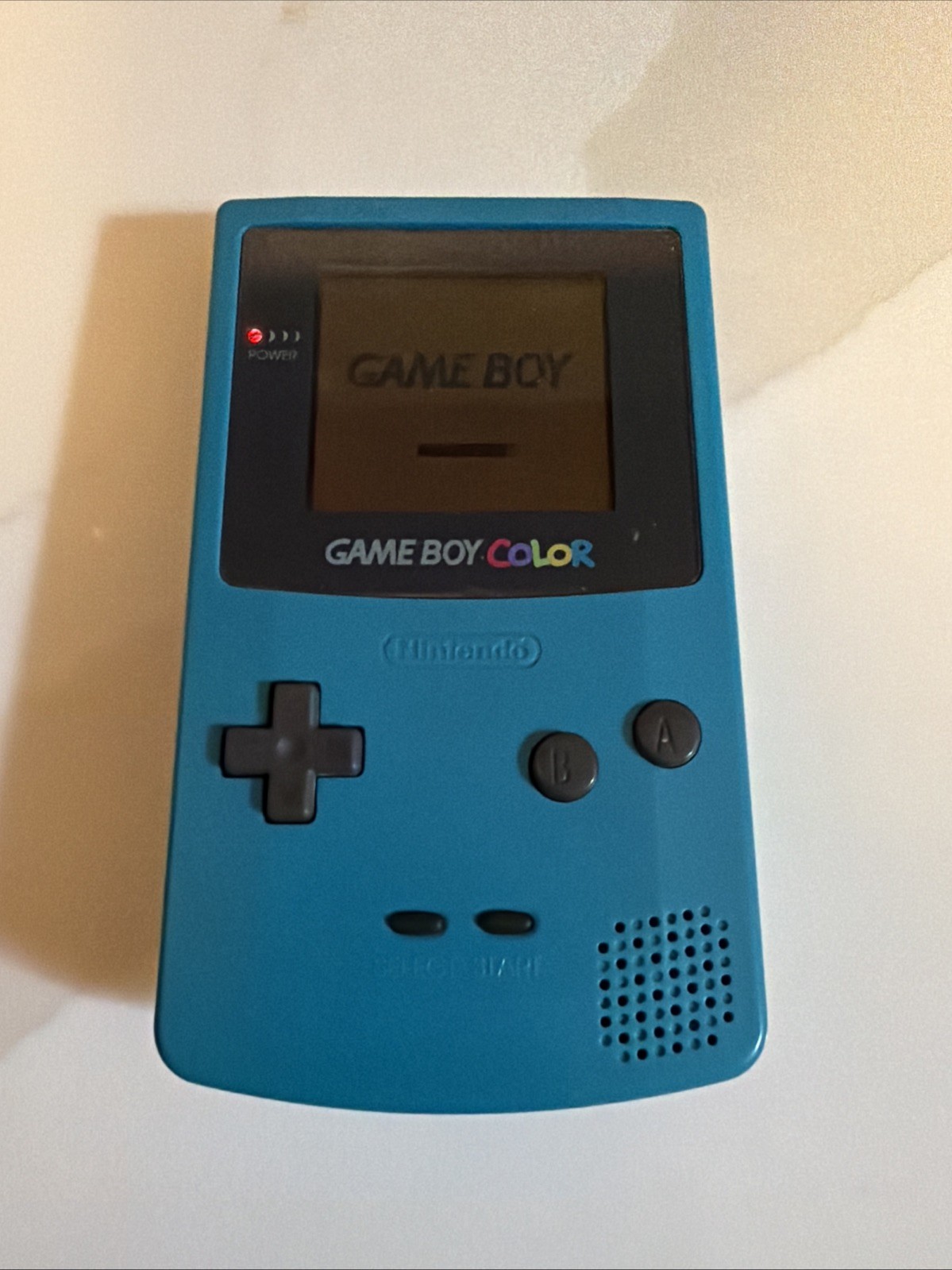 Nintendo Game Boy Color Handheld Game Console Teal Very Nice Tetris Not Included