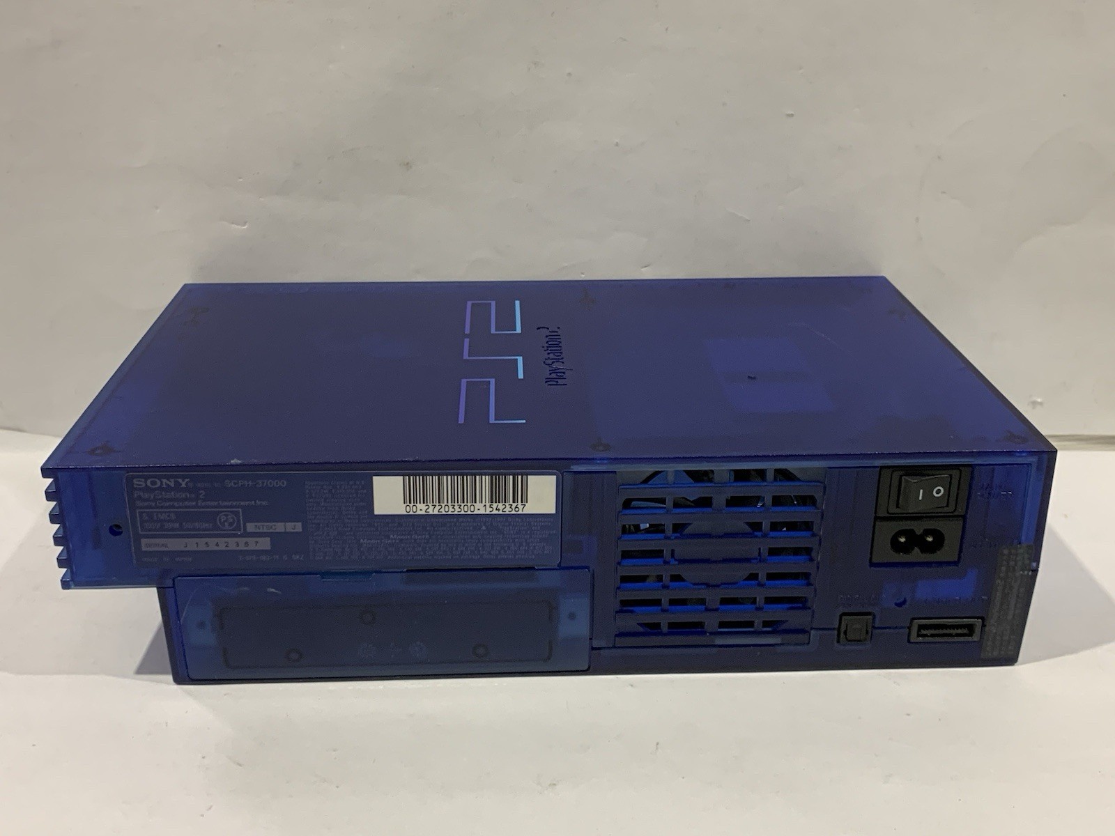 PlayStation PS2 SCPH-37000 Ocean Blue FAT CONSOLE JAPAN Working Excellent Kengo