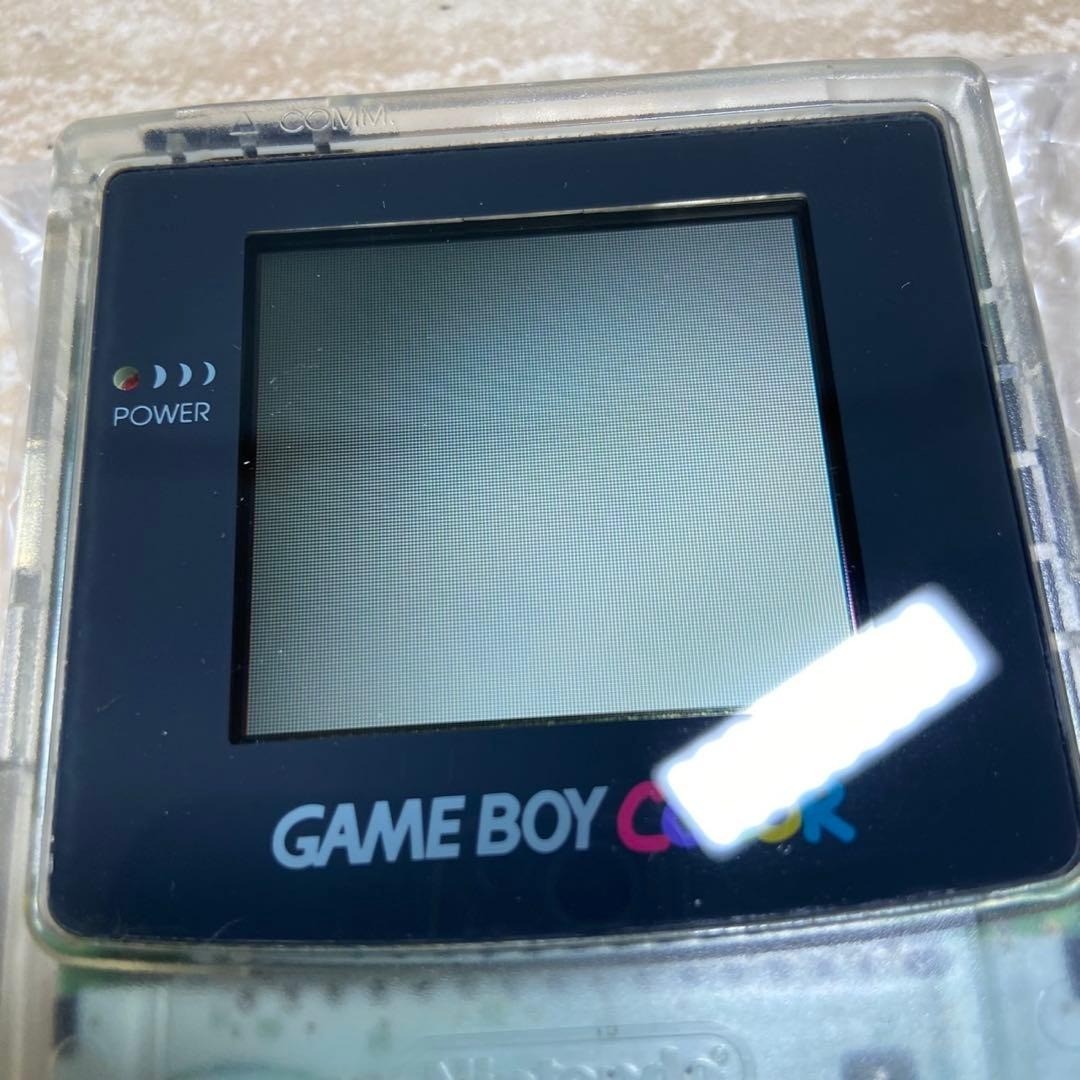Nintendo Game Boy Color Clear Complete in Box Near Mint Tested 7239