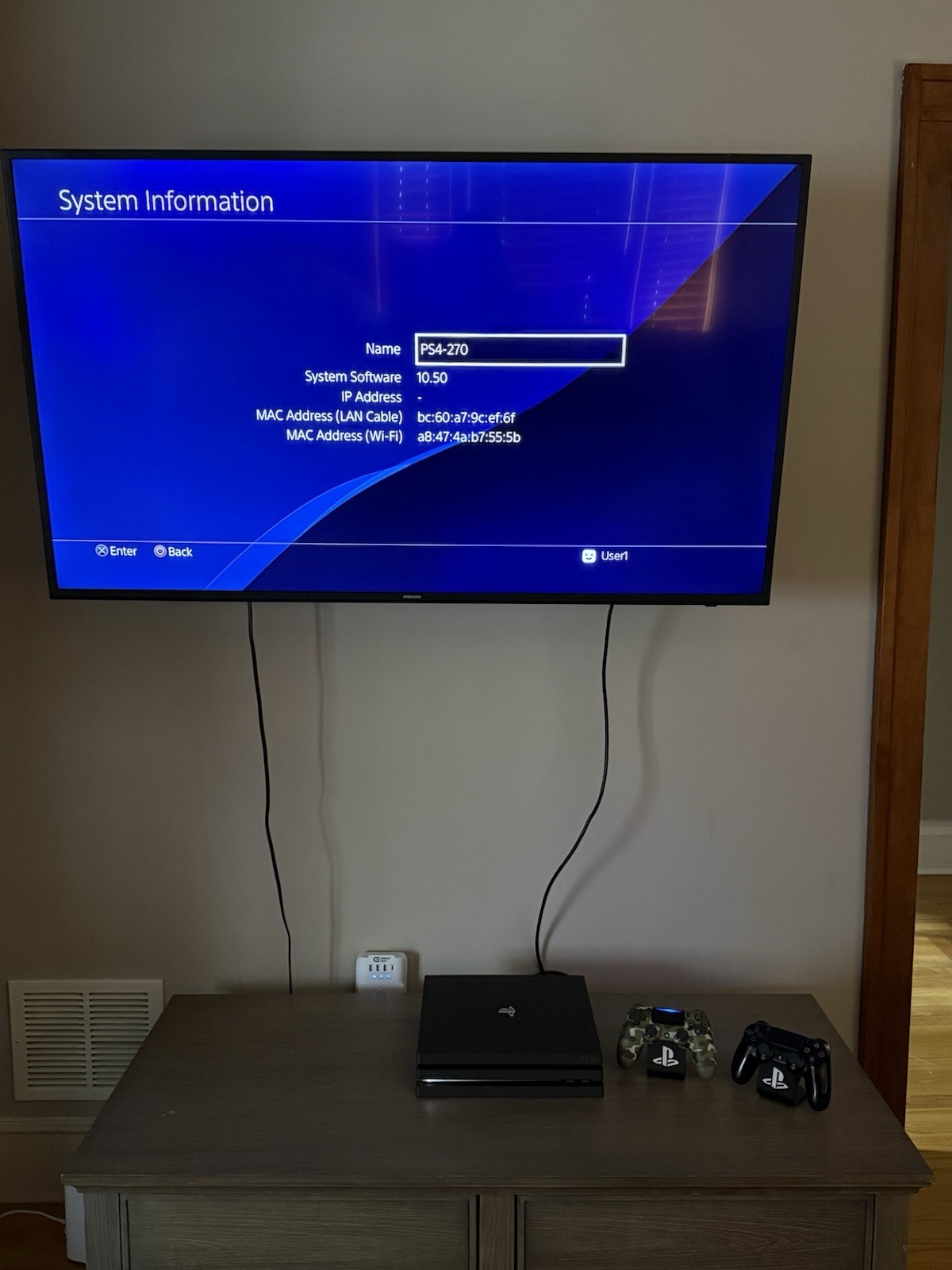 Sony PlayStation 4 Pro CUH-7015B 1TB Video Game Console w/ 2 Controllers Tested!