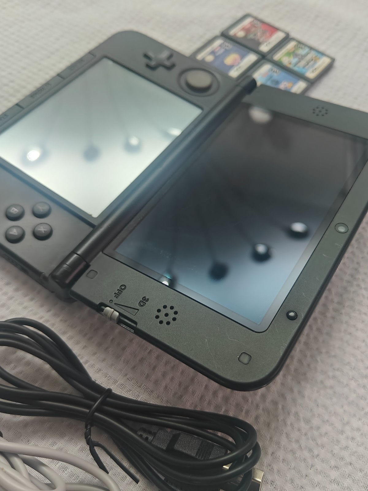 Nintendo 3DS XL Mario & Luigi Dream Team Silver Edition