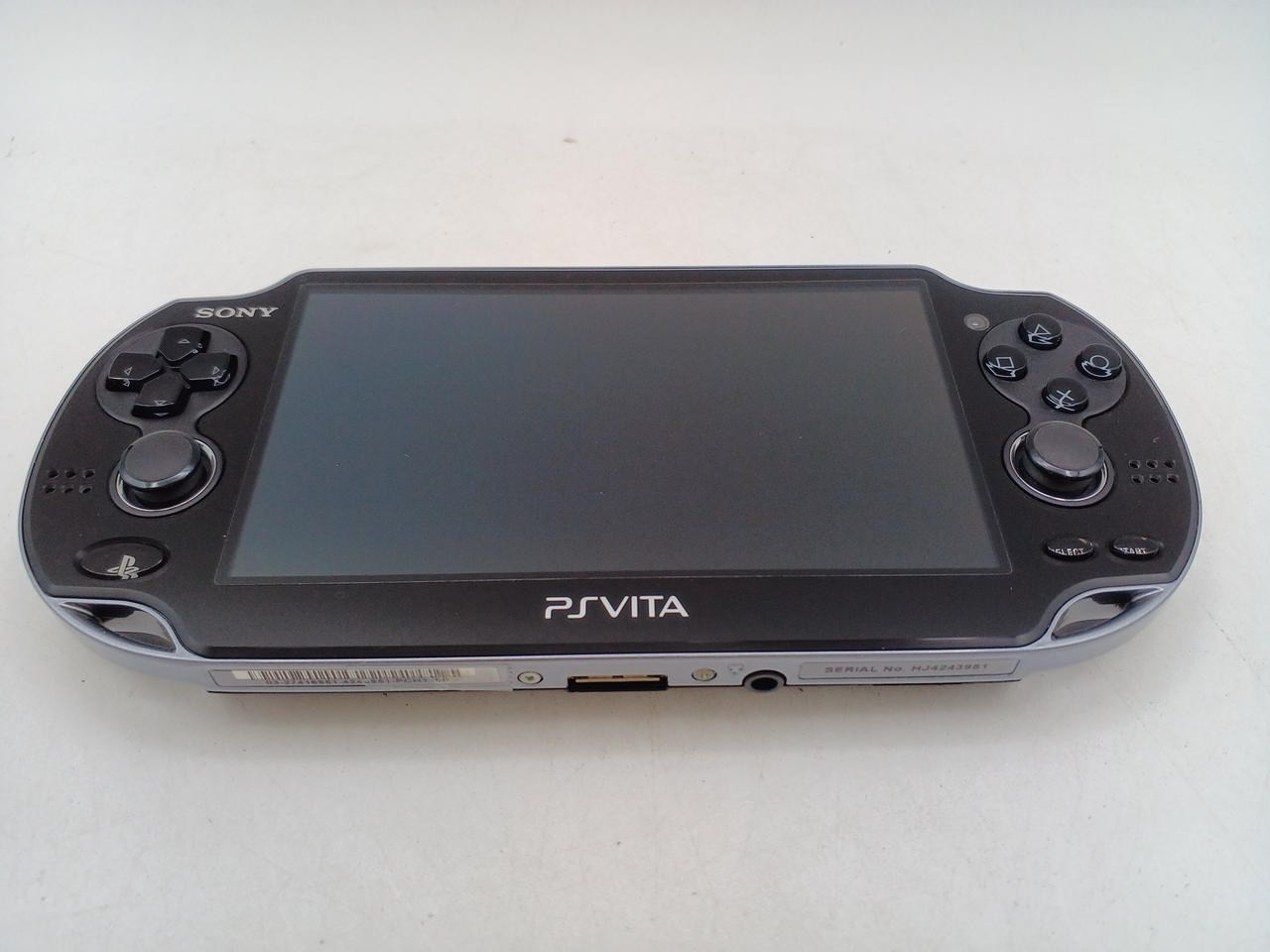 Sony PS Vita 3G Wi-Fi Crystal Black PCH-1100AA01 Complete Set A1610