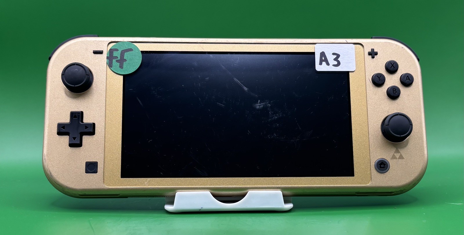 Nintendo Switch Lite Zelda Hyrule Gold Edition (A3) READ DESCRIPTION