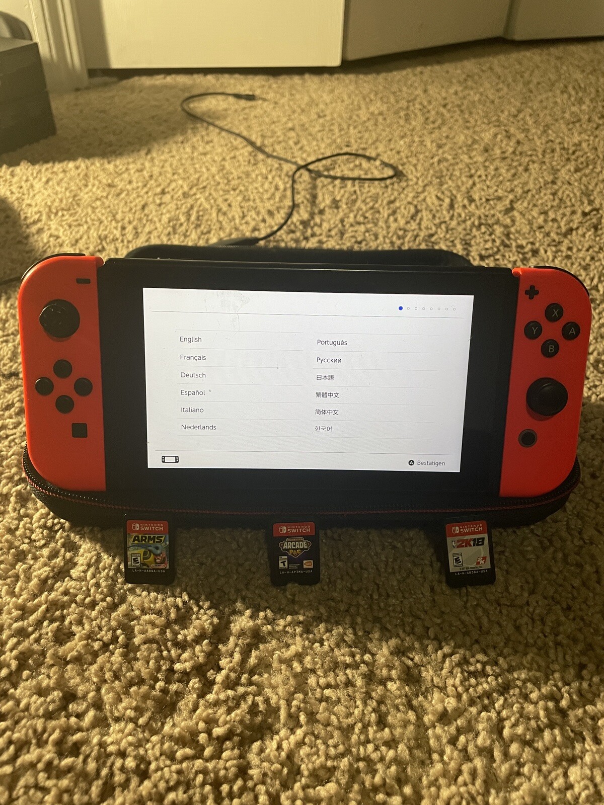 nitendo switch console
