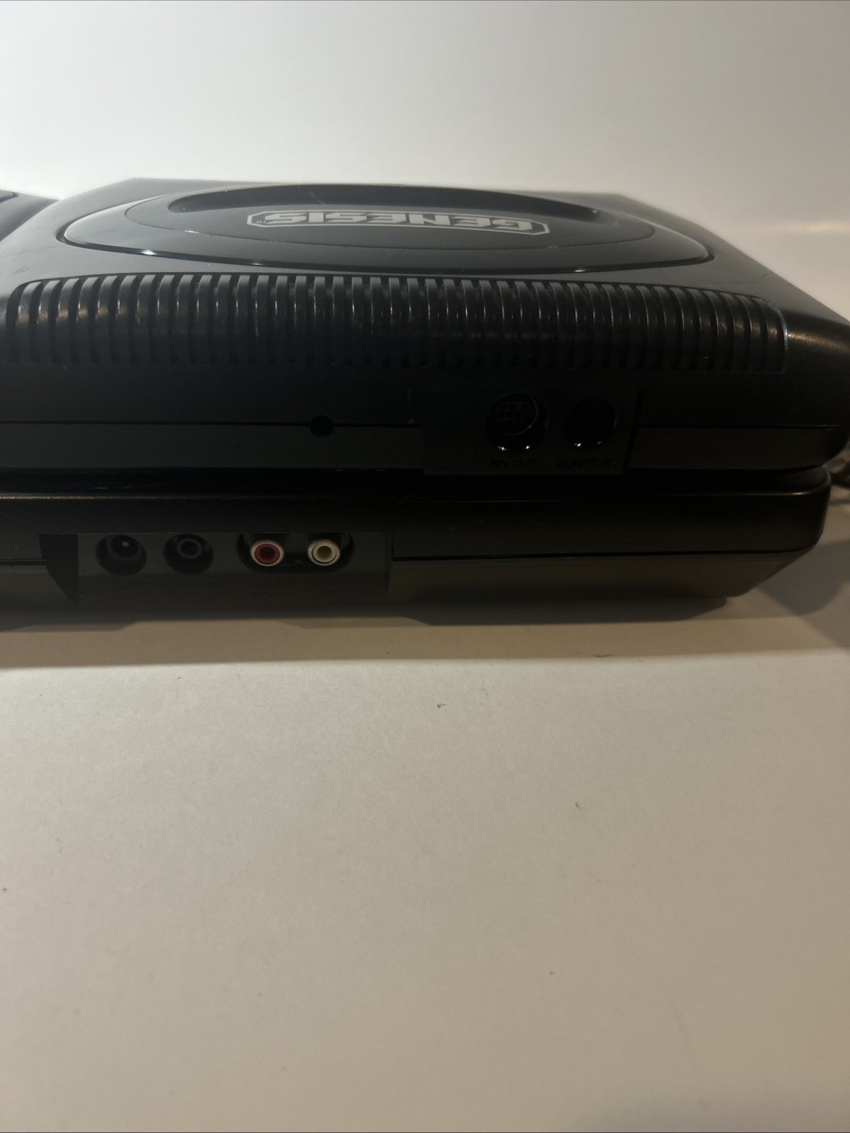 Genesis MK-4102A Home Console CD Player Black W/Power Cords/ Games- Untested