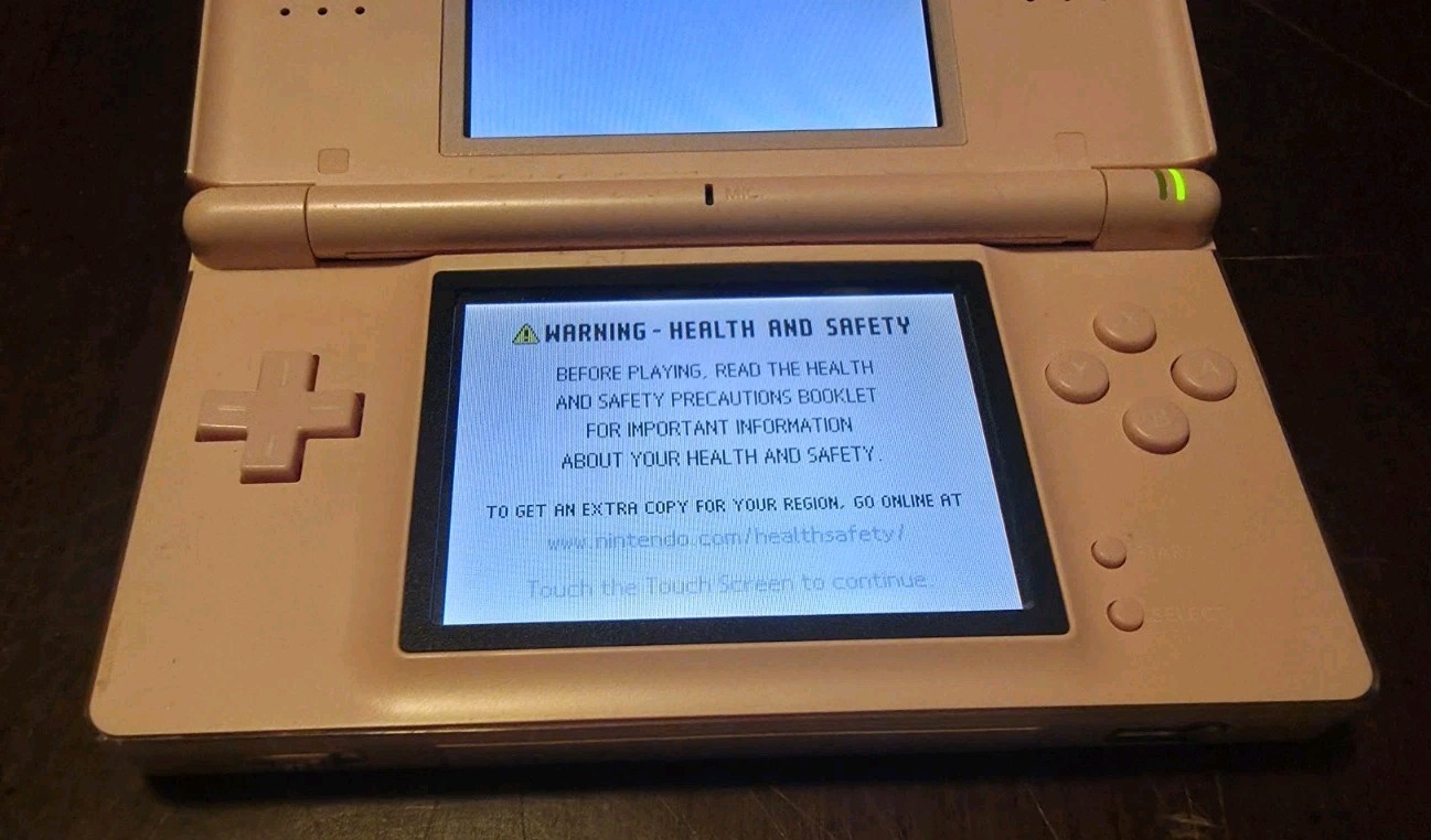 Nintendo DS Lite Console – Pink