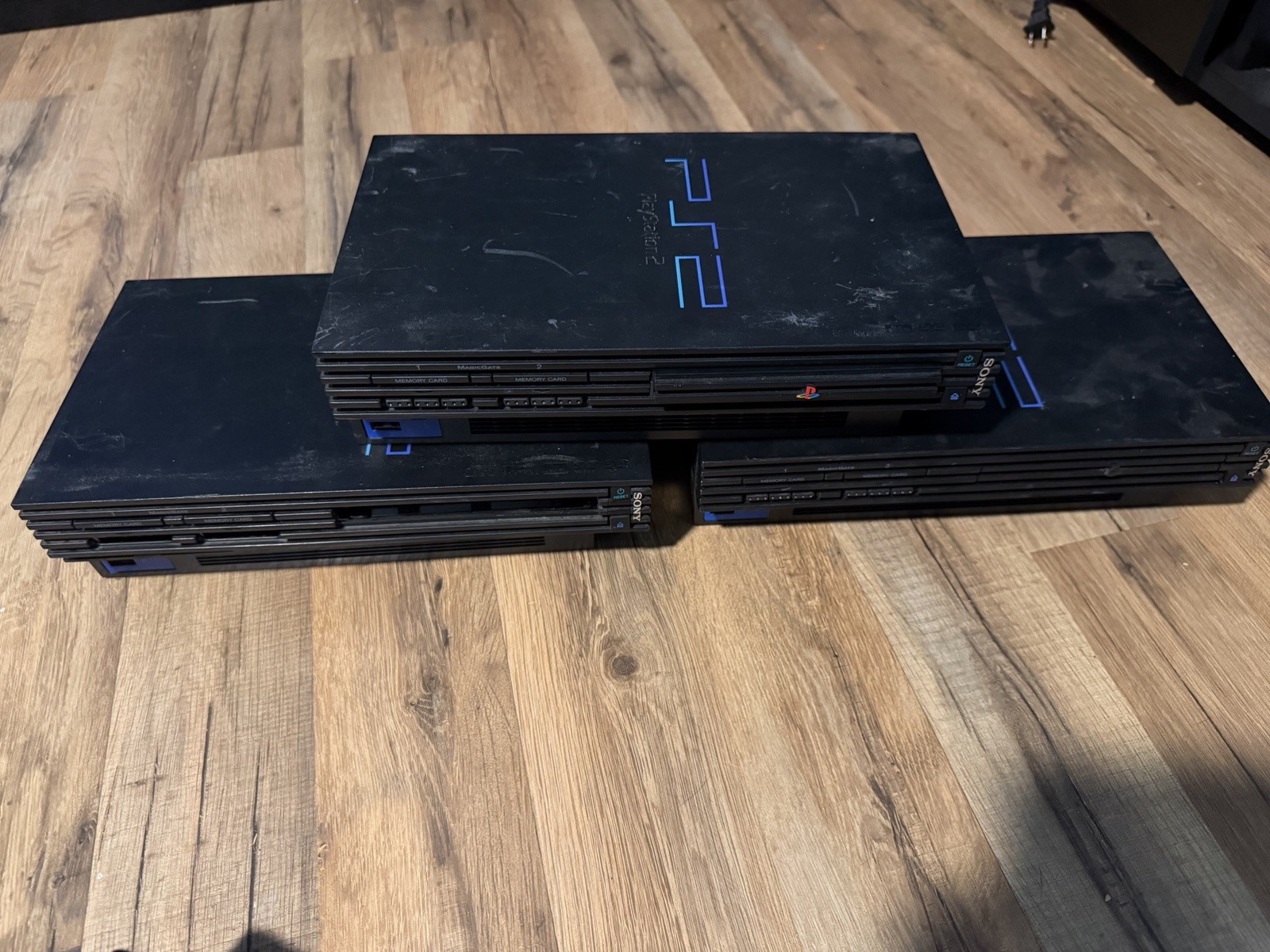 Sony PlayStation 2 PS2 SCPH-30001 Console Lot (Multiple Units) Black NTSC-U/C