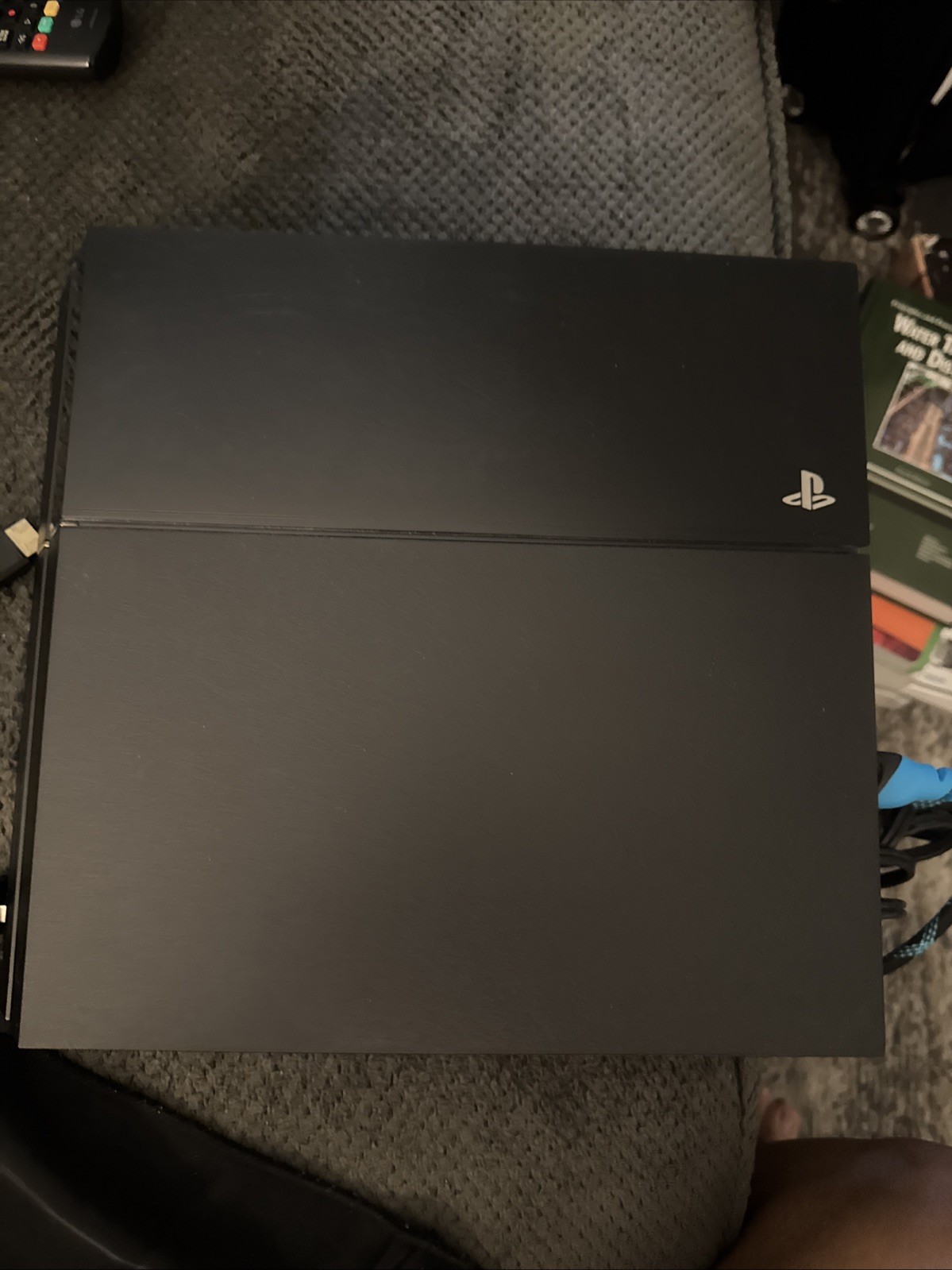 SONY PS4 SYSTEM ONLY CUH-1001A 500GB WITH POWER CORD AND CABLE
