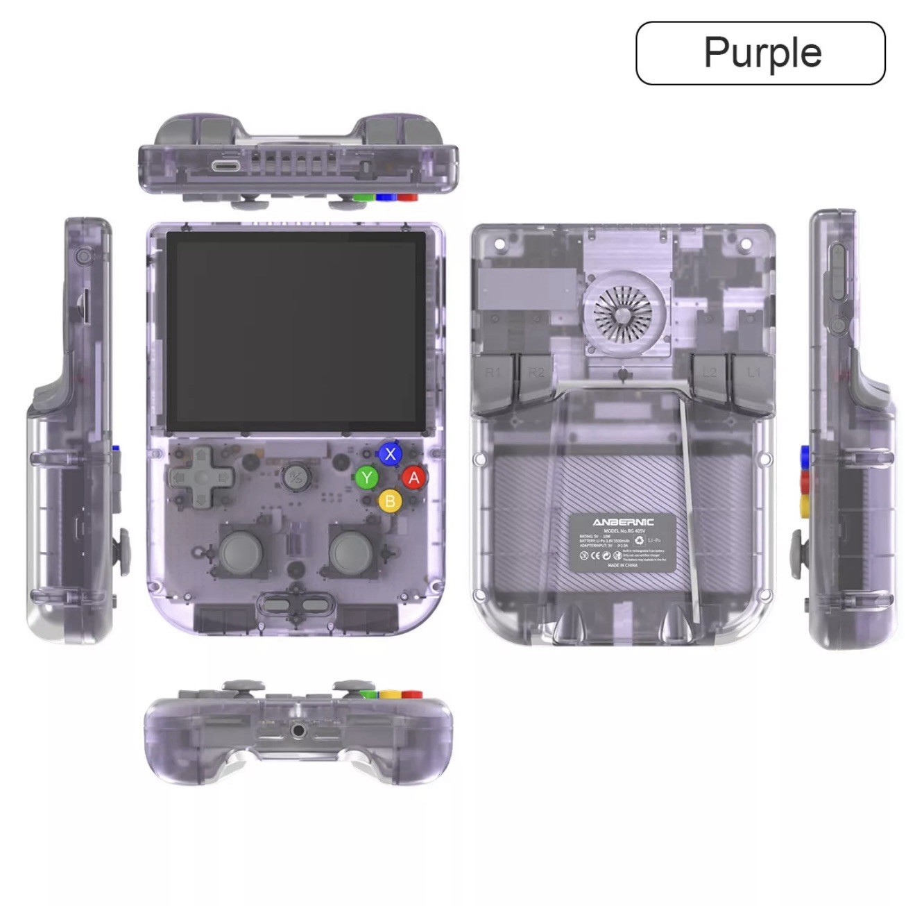 ANBERNIC RG405V Game Console Android 13 Retro 4″ LCD Video Game Player +512GB