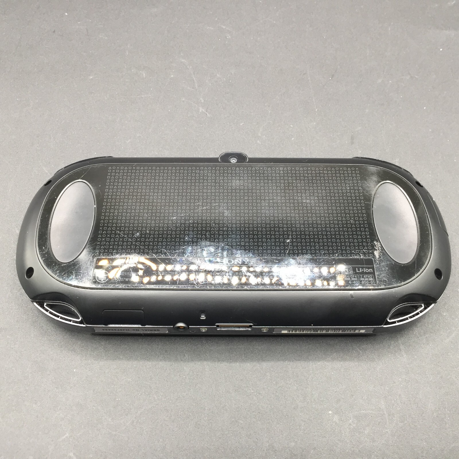 【Very Good】Sony PS Vita PCH-1100 Crystal Black 3G/Wi-Fi Model Console only #Toy0