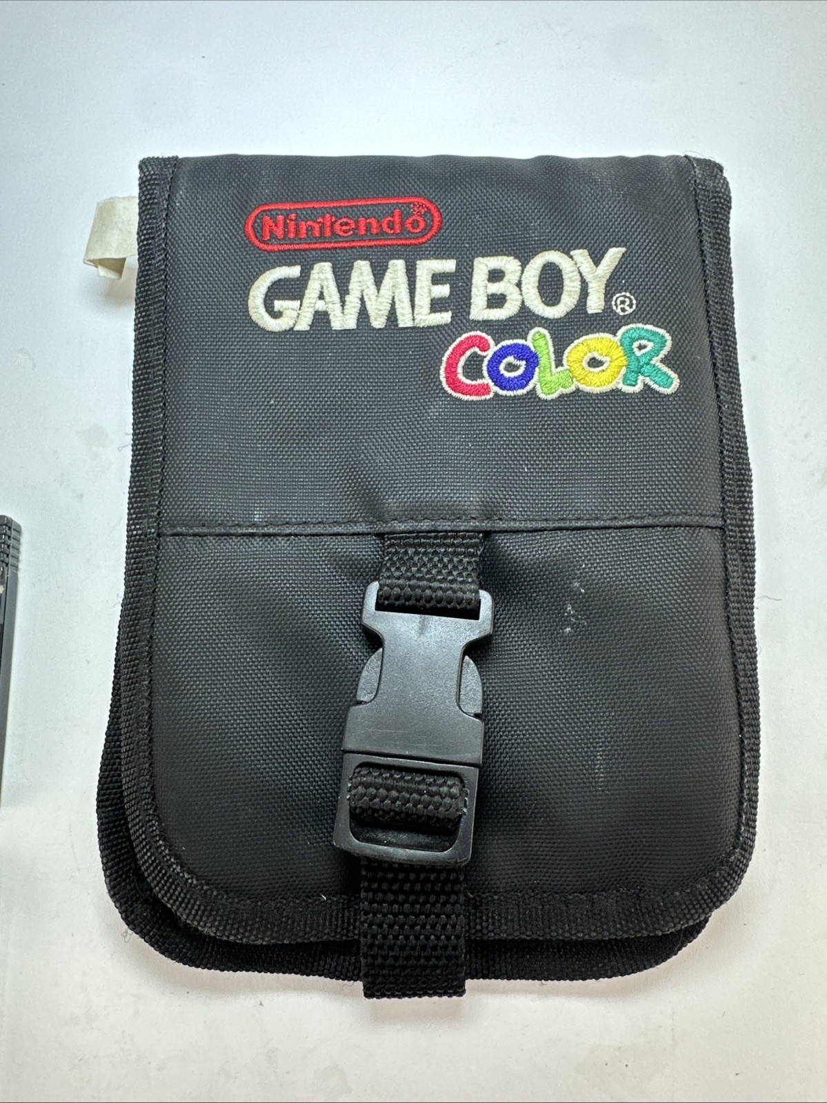Nintendo Game Boy Color Teal Bundle 4 Games Carry Case GBC Tested Working