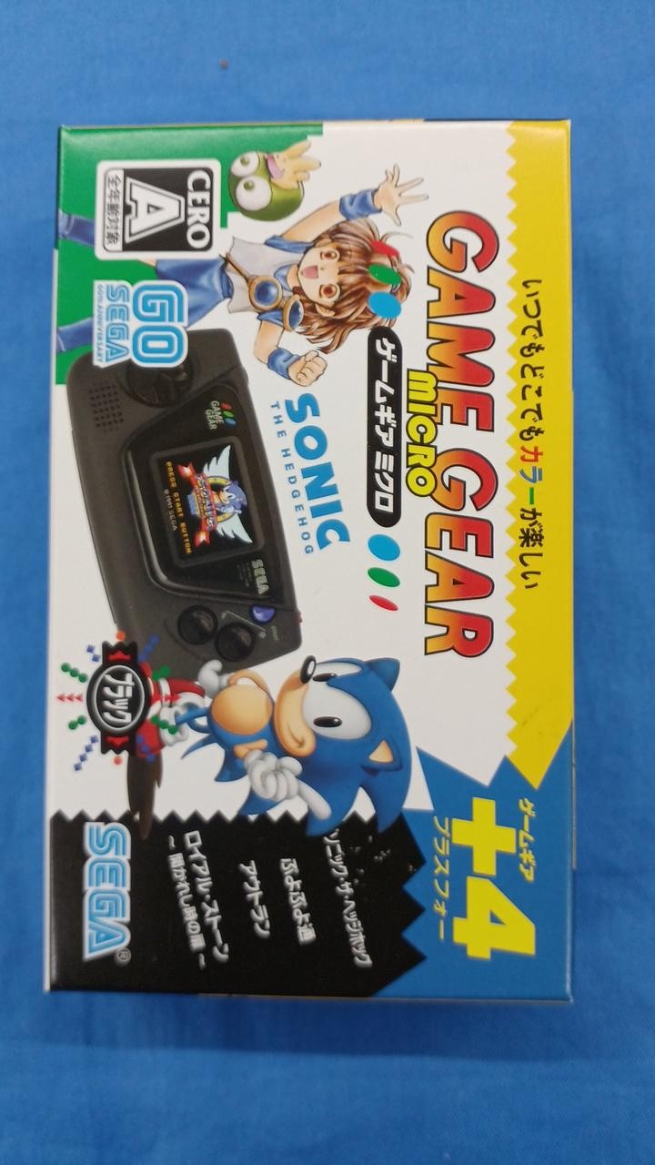 SEGA HCV-3276/3277/3278/3279/3302 Game Gear Micro 4 colors + Big Window Micro