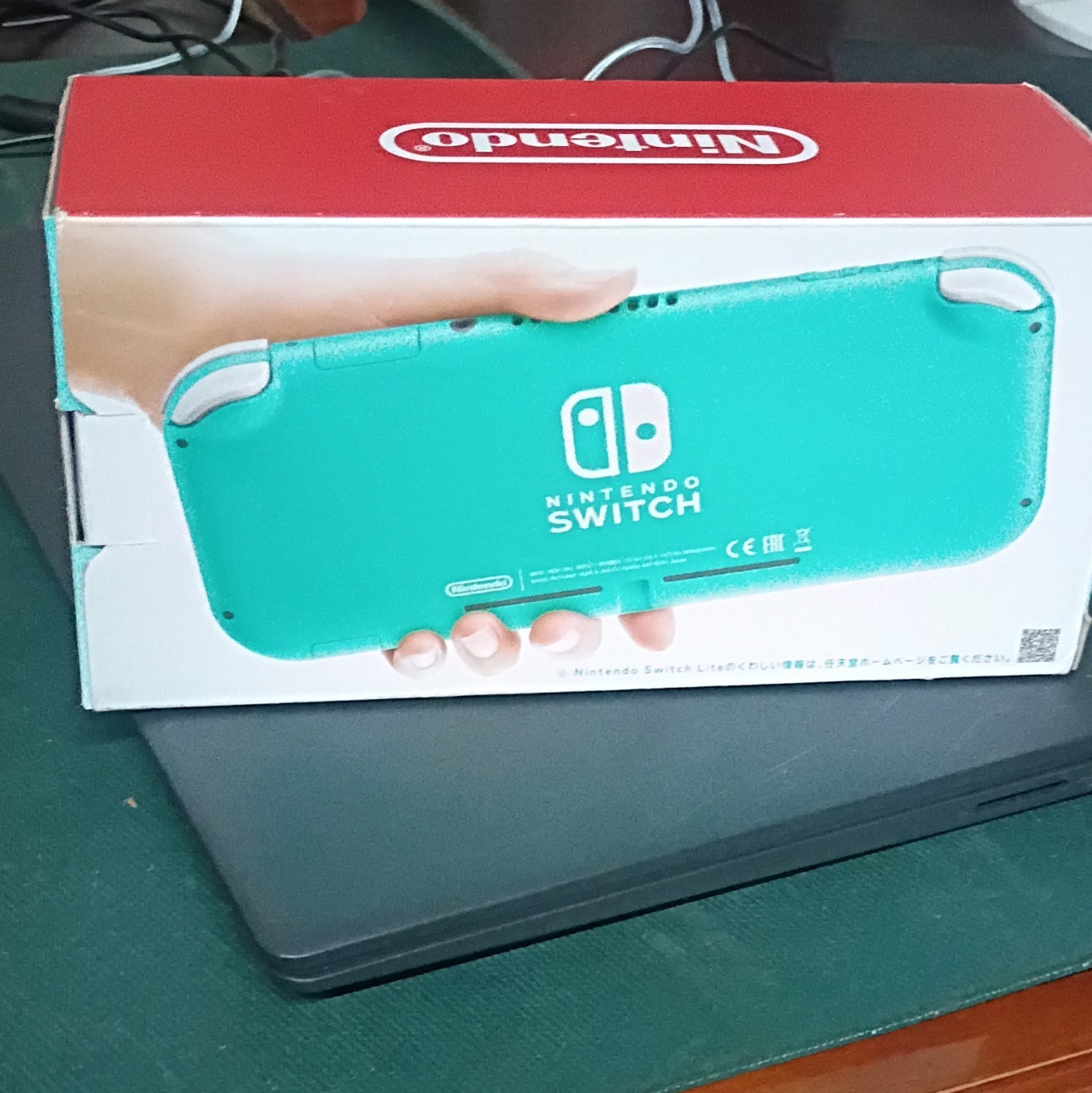 Nintendo Switch Lite Turquoise 32GB 720p Handheld Console NTSC-J HDH-001
