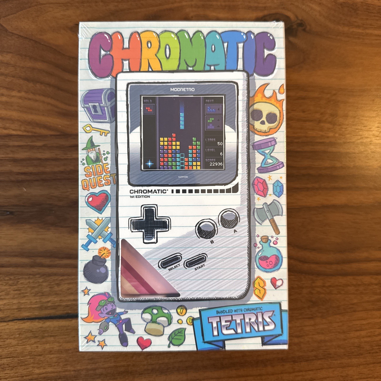 ModRetro Chromatic 1st Edition Pink Bubble Gum w/ Tetris Game. Brand New Sealed