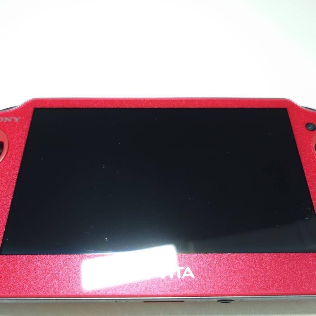Sony PlayStation Vita PCH-1000 Cosmic Red Complete in Box Near Mint 7074