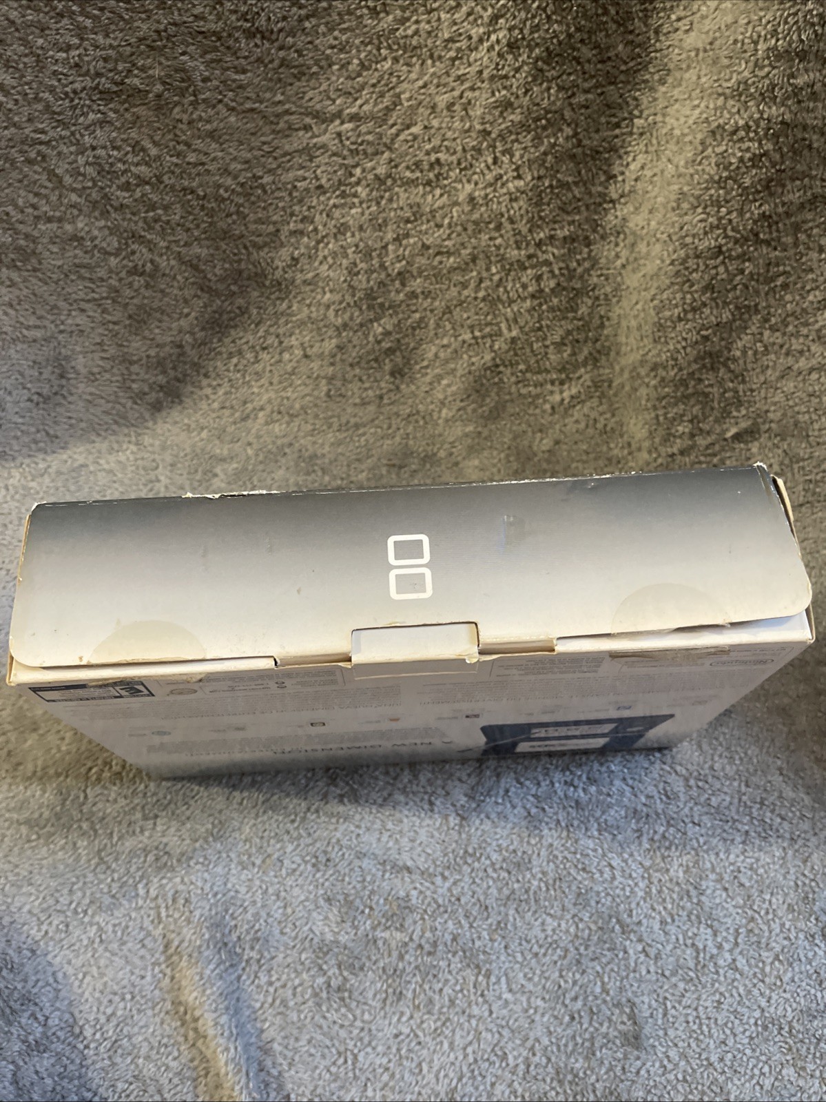 Nintendo Cosmo Black 3DS BOX + INSERTS ONLY – NO CONSOLE