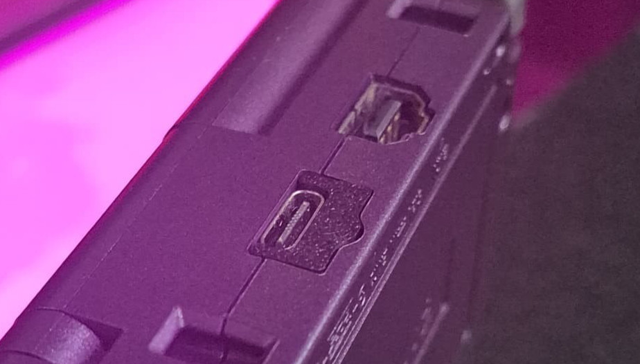 Purple Nintendo Game Boy Advance GBA SP IPS V2 And USB-C