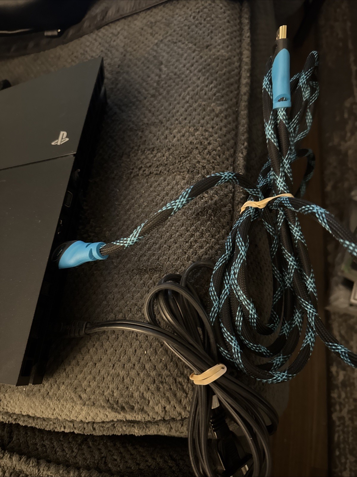 SONY PS4 SYSTEM ONLY CUH-1001A 500GB WITH POWER CORD AND CABLE