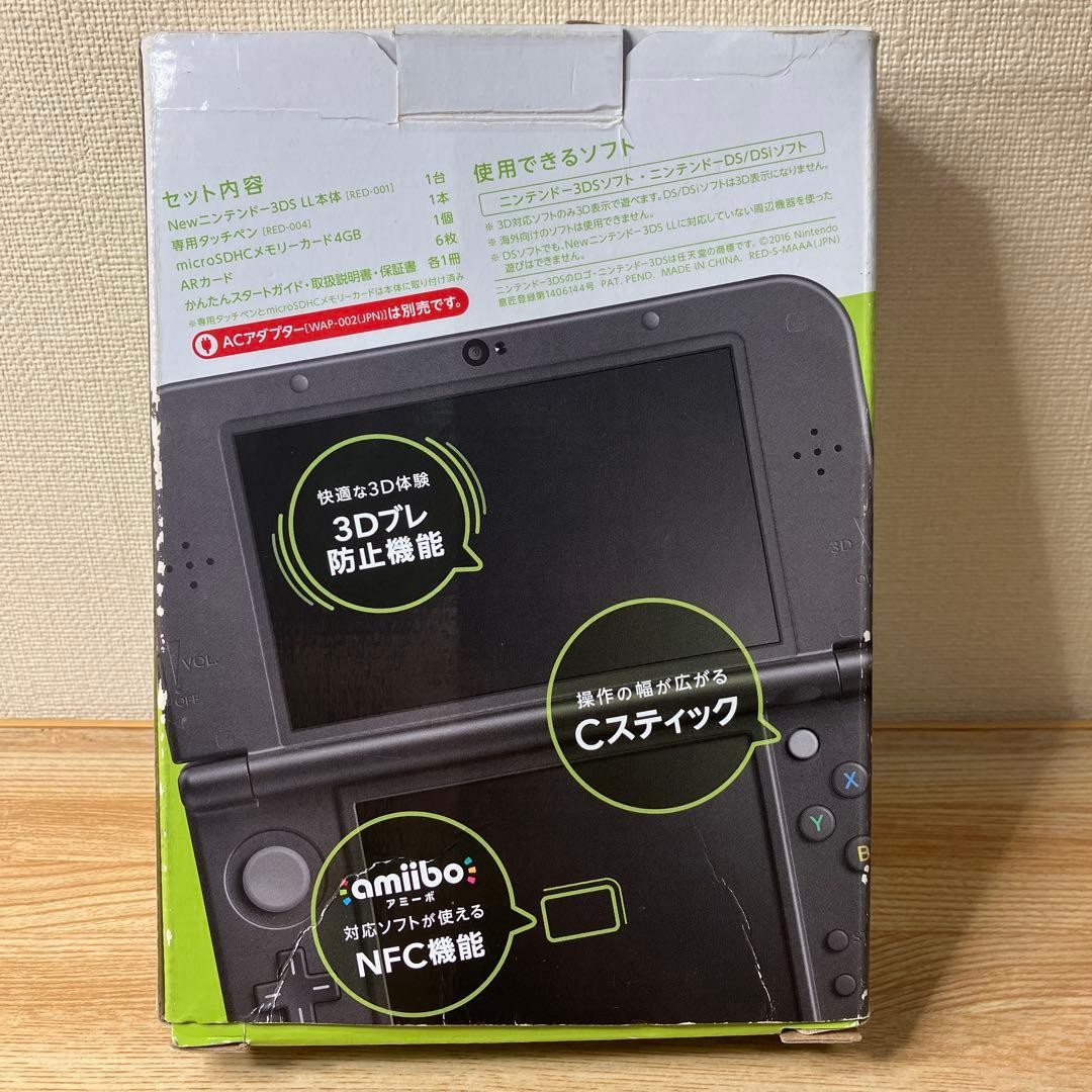 Nintendo New 3DS LL XL Lime Green Black Console Japanese Version Region Locked J