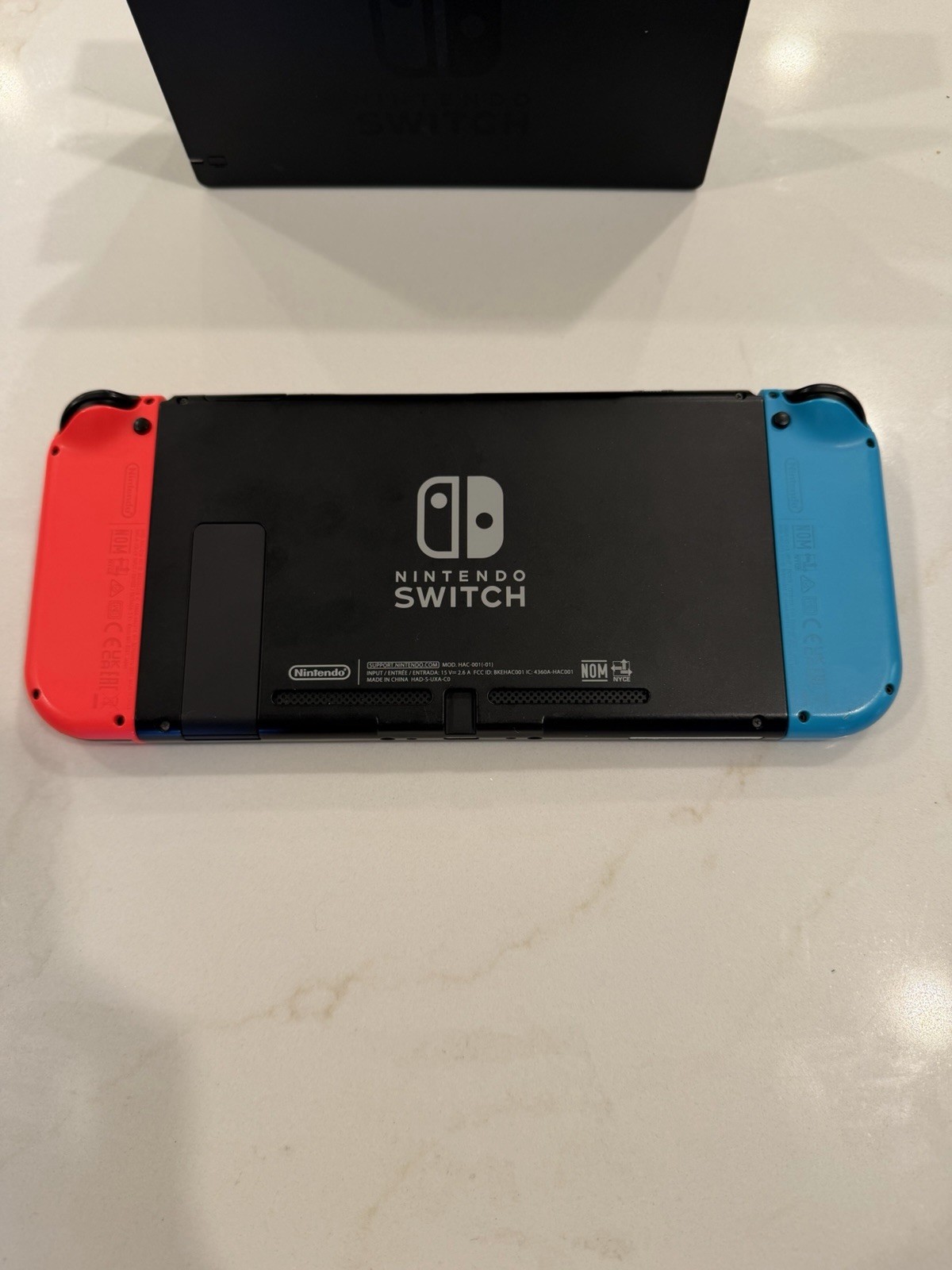 Nintendo Switch 32GB Handheld Console – Neon Red/Neon Blue With Tomodachi Life