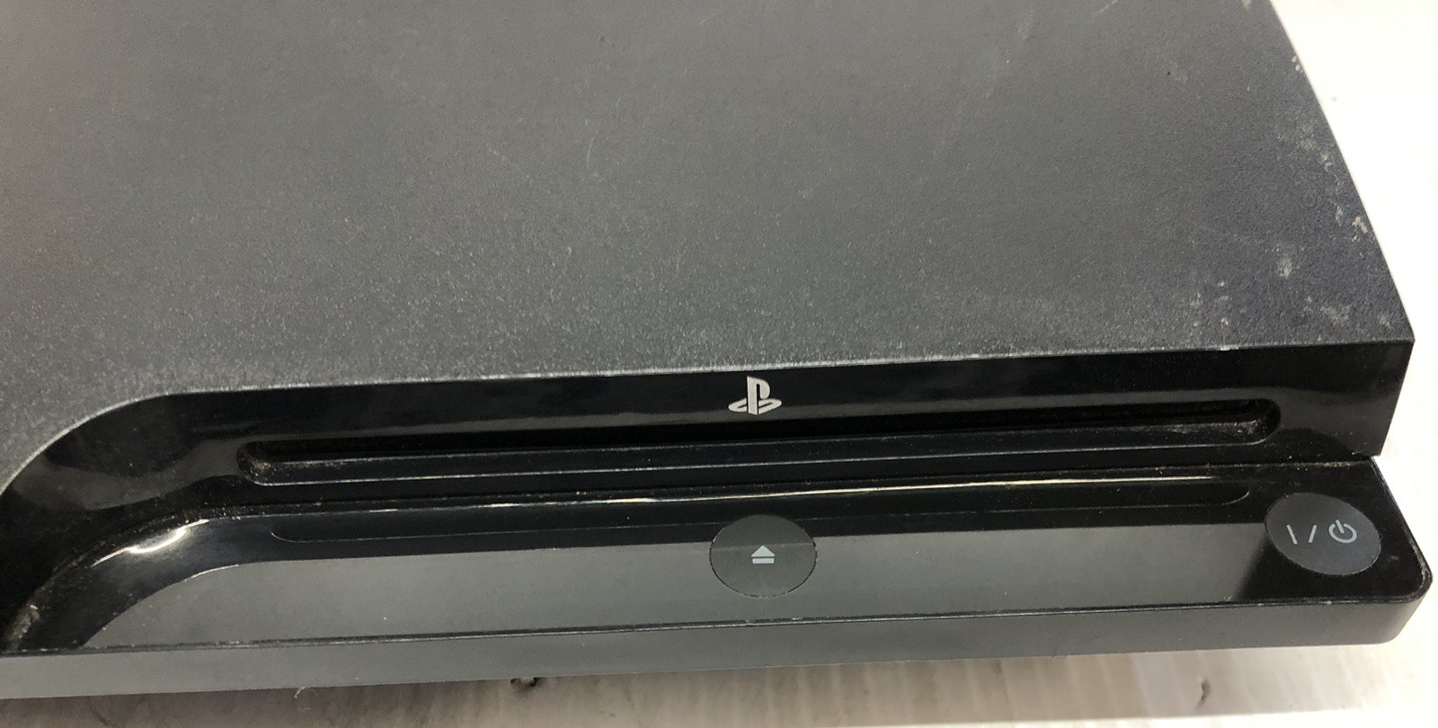 PLAYSTATION 3 SLIM CONSOLE 320GB TESTED WORKING WITH CONTROLLER AND CABLE LOT