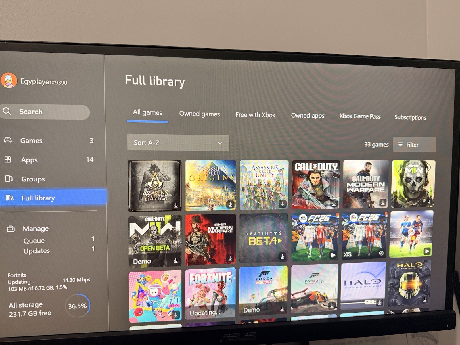 Xbox One 400GB – Black – Pre-installed Popular Games w/ 3 Controllers & Cables