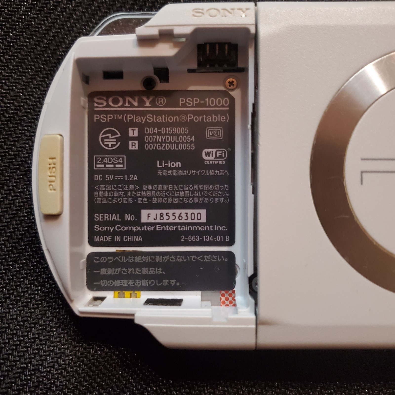 Sony PSP 1000 Ceramic White Japan Region Free English CFW 6.60 US Seller+4 Game