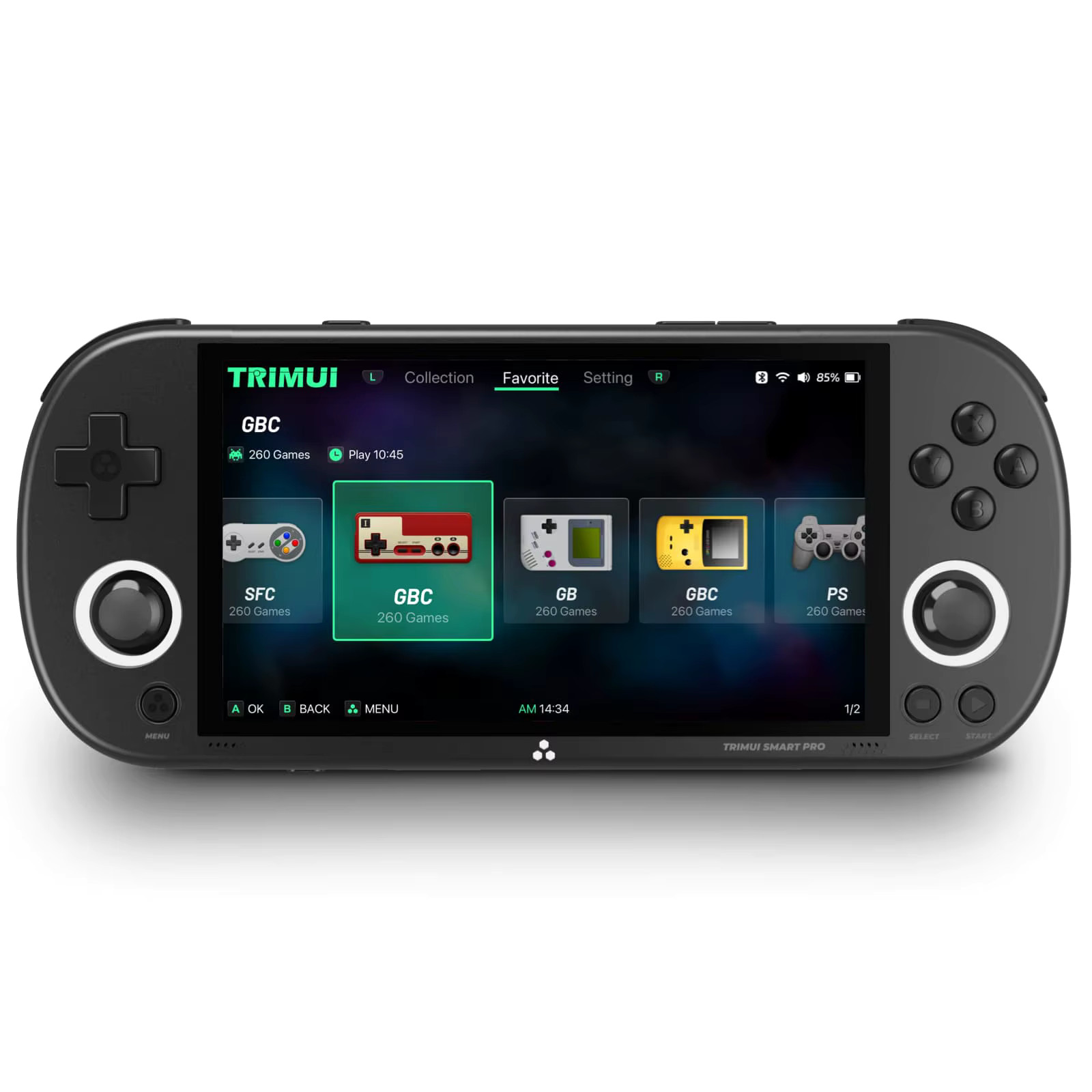 TRIMUI SMART PRO Open-source Handheld Game Console 4.96 Inch Ips Screen Open Gam