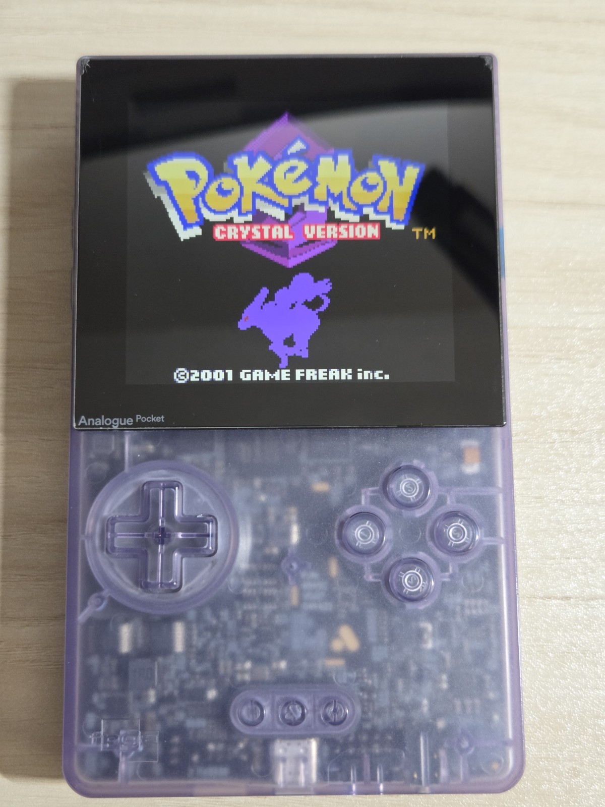 Mod Retro Chromatic w/ Tetris Game NEW & Sealed & a Authentic Pokémon Crystal
