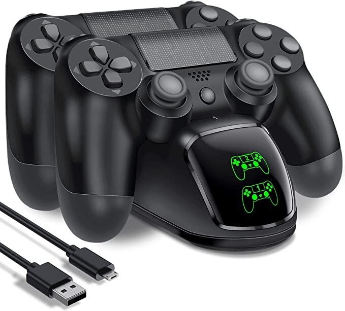 PS4 Controller Charger Charging Station USB Playstation4 /PS4/PS4 Slim/PS4 Pro