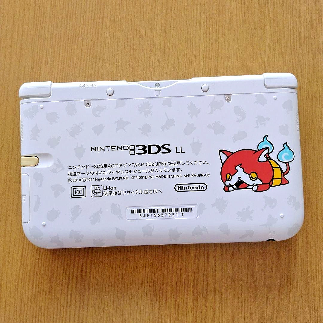 Nintendo 3DS LL Yokai watch Jibanyan Pack limited production Working Tested F/S