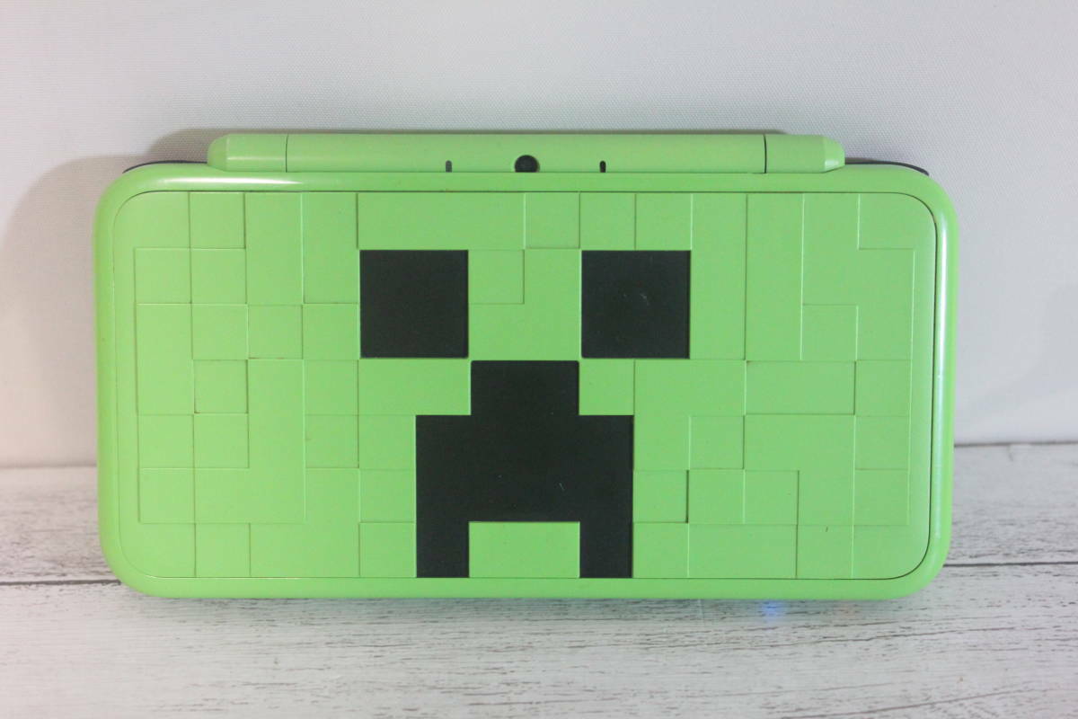 Nintendo 2DS LL XL MINECRAFT CREEPER EDITION Console USED