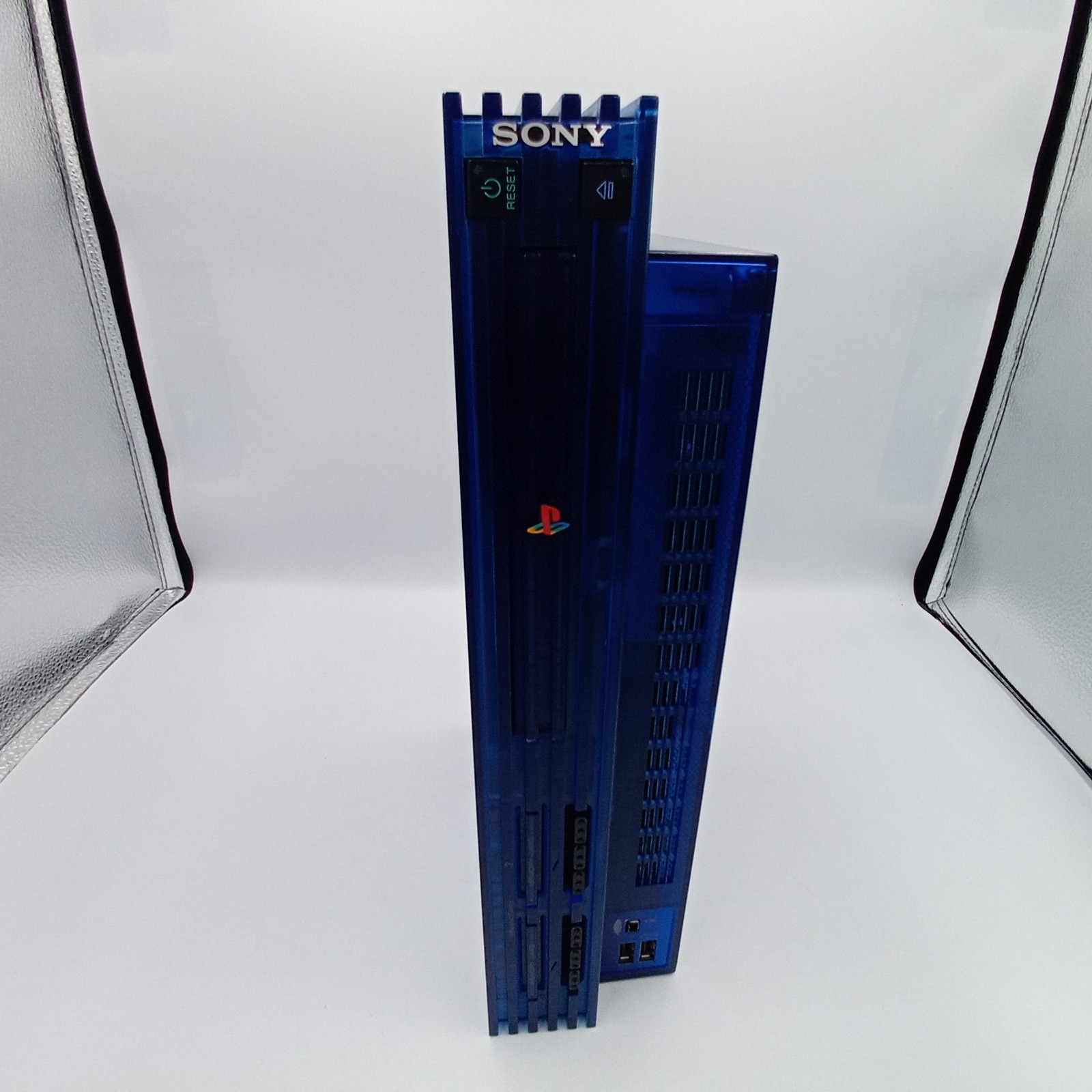 PS2 PlayStation 2 Console Ocean Blue SCPH-37000 Boxed Manuals Remote Japanese