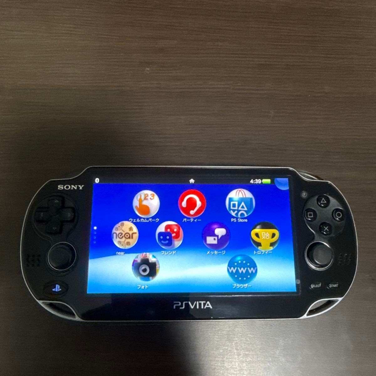 SONY PlayStation Vita PCH 1100 3G Wi Fi model Crystal Black