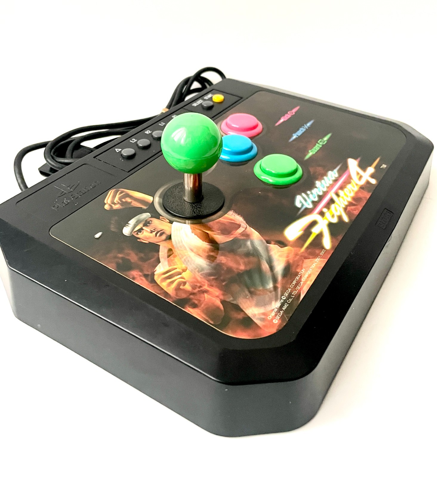 Hori Virtua Fighter 4 Arcade Stick PS1 PS2 Controller Tested w/ Tekken Lot JP