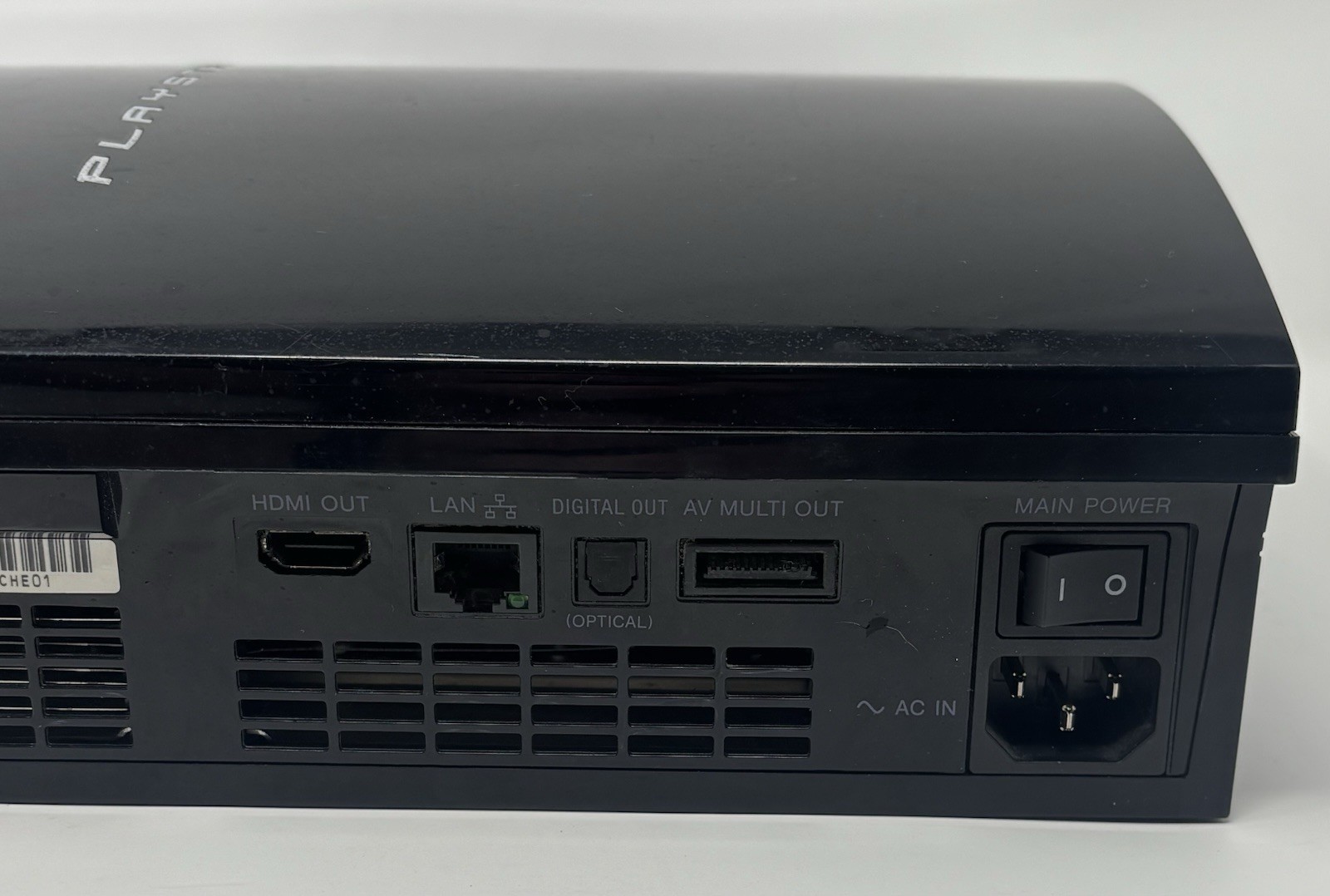 PlayStation 3 PS3 Fat Backwards Compatible Console Tested Authentic 80GB CECHE01