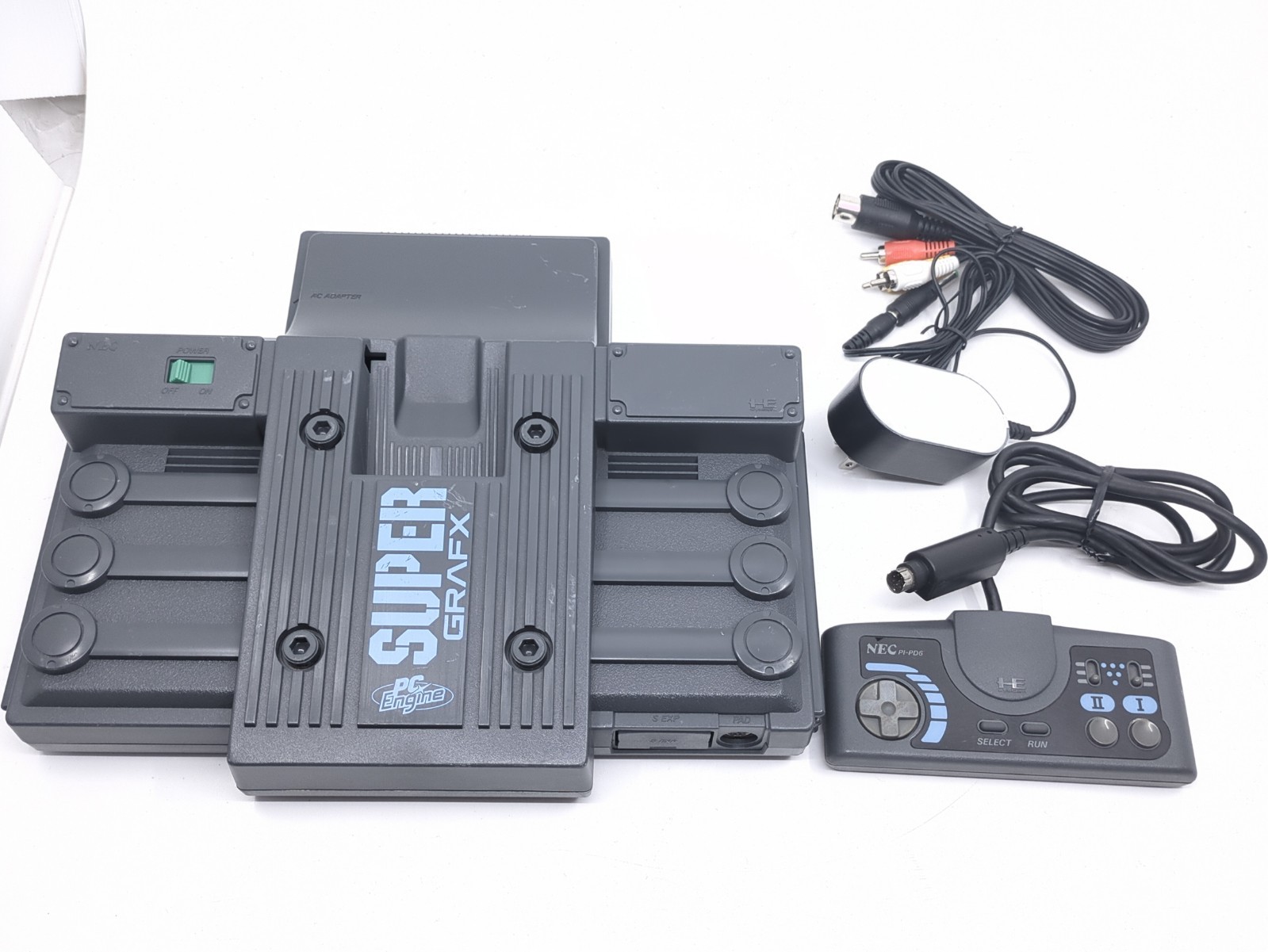 NEC PC Engine Super Grafx PI-TG4 Console NTSC-J Tested w/ Controller & AC