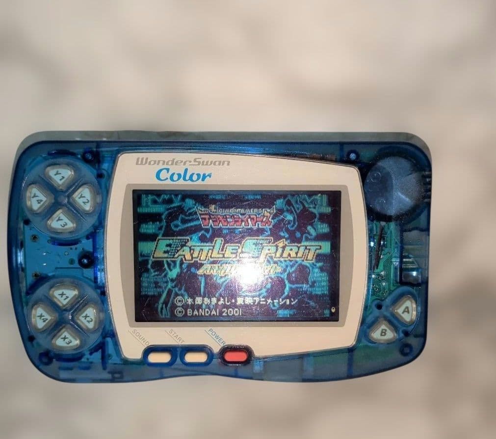 WonderSwan Color crystal orange BANDAI Old Generation Game Console