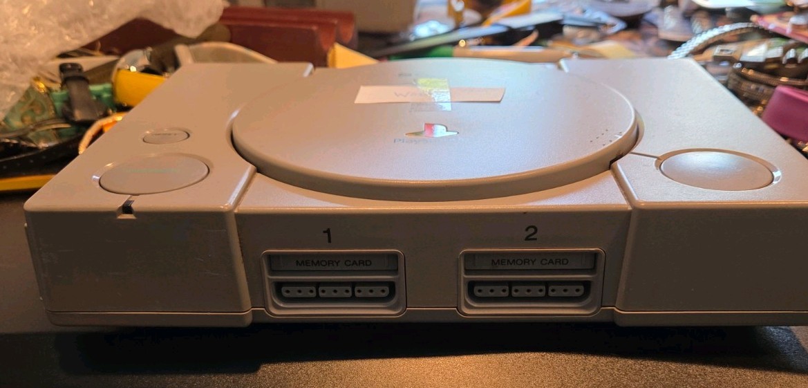 PS1 Playstation Japanese SCPH-1000 Console Only audiofile Tested Works U.S. Ship