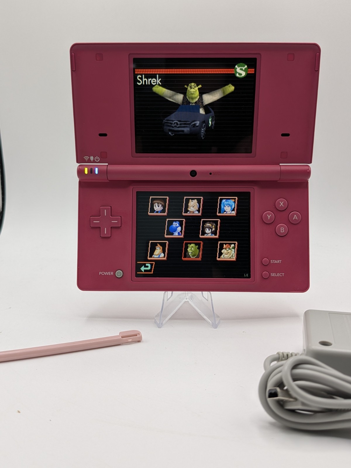 Nintendo DSi Hot Pink – Includes Preloaded Library (Large Collection)