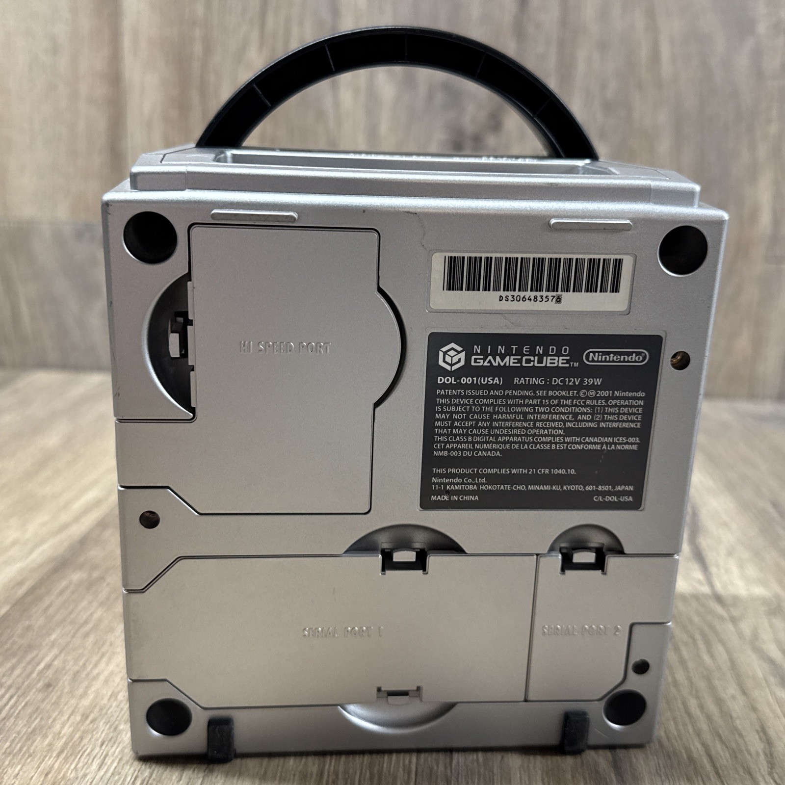 Nintendo GameCube Platinum Silver DOL-001(USA) Console W/ Games