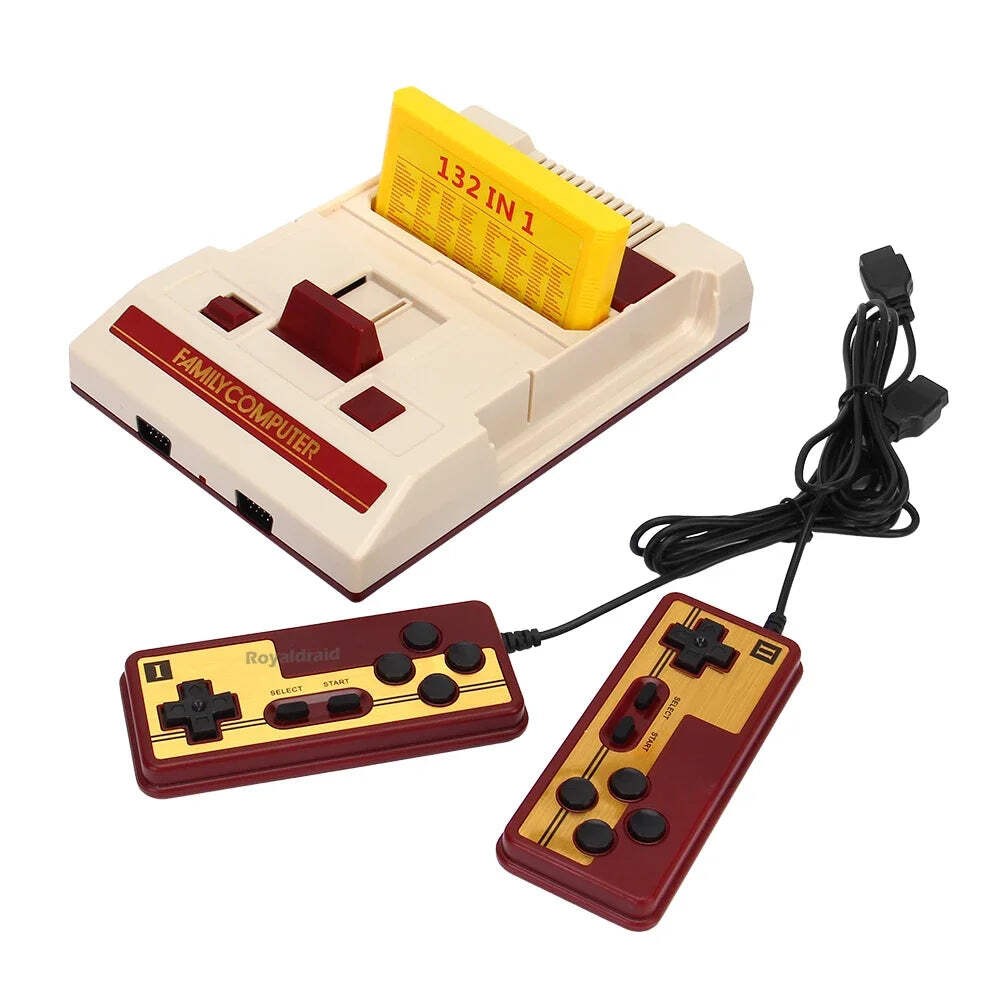 8 Bit Video Game Console Built in 500 Classic Games Family Computer TV Game Cons
