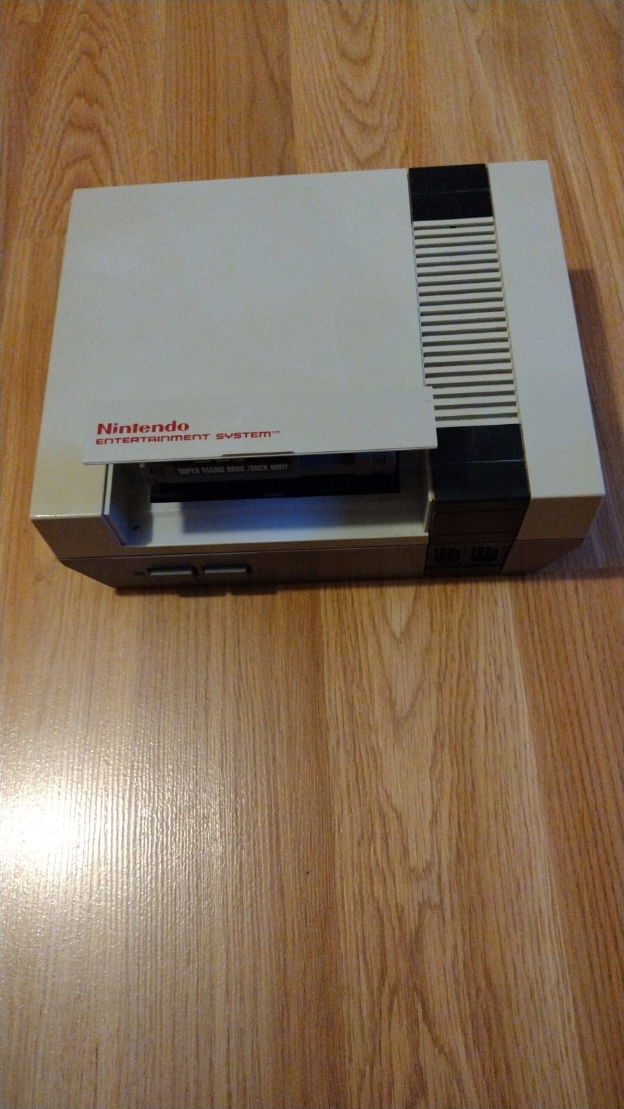 Nintendo Entertainment System NES Console – Gray (NES-001) With 1 Cartilage