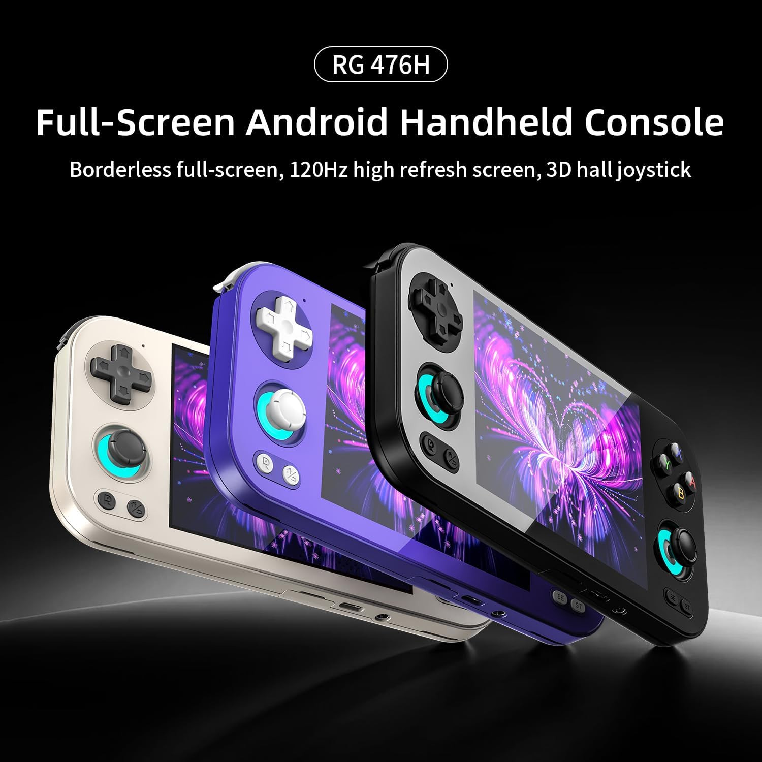 RG476H Retro Game Console Android 13 System Unisoc T820 RG 476H Handheld Game 4.