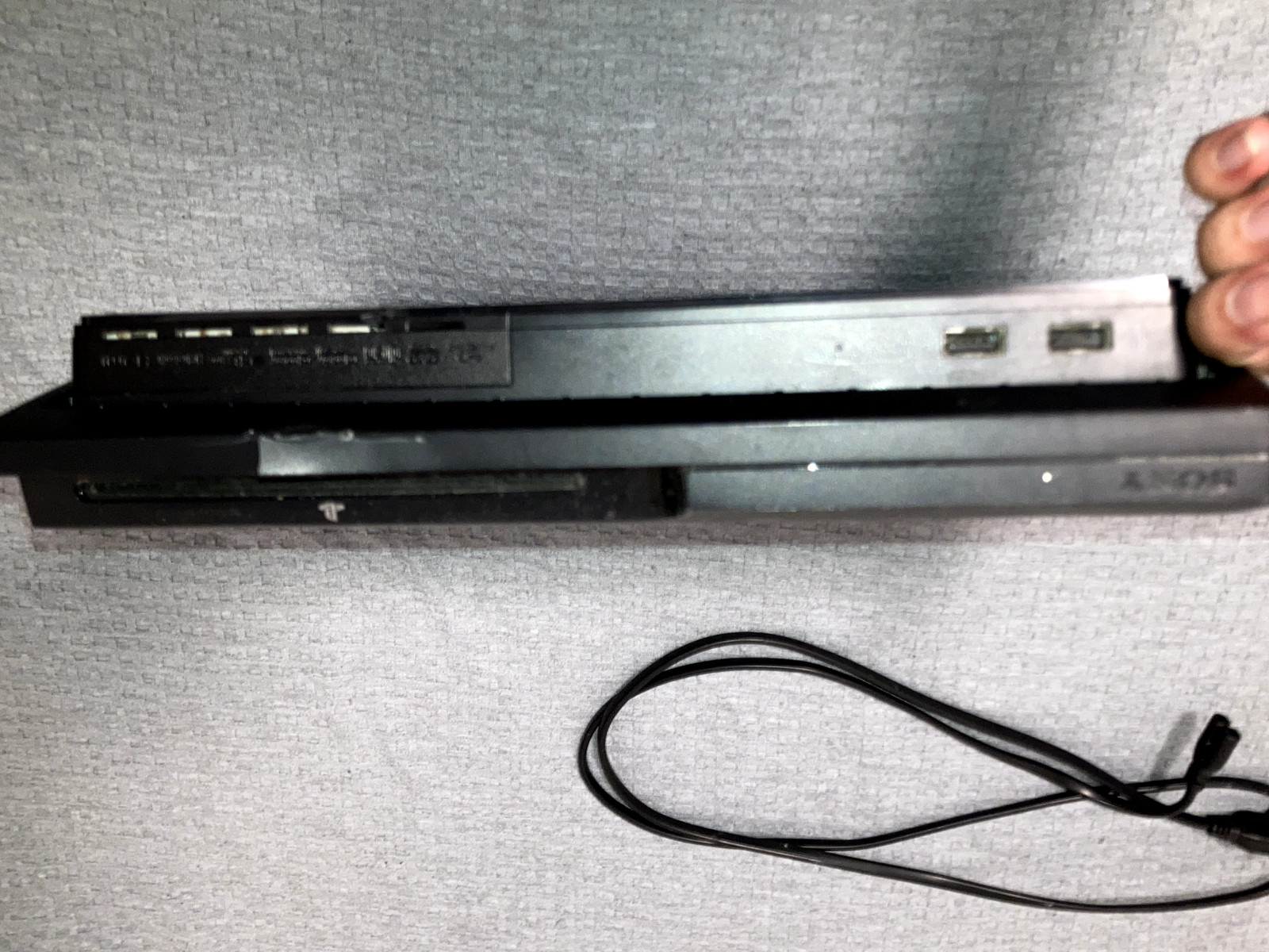 Sony PlayStation 3 – Slim 250GB Console – Charcoal Black-3 Extra controller