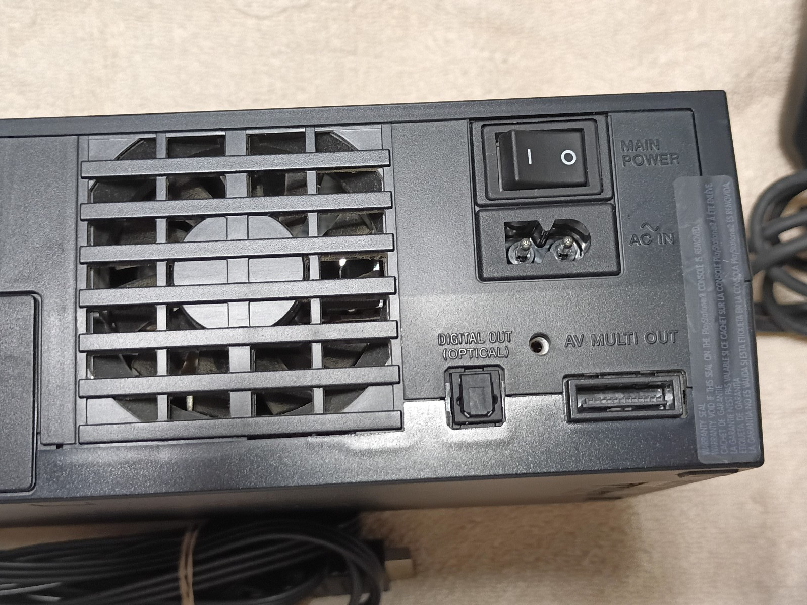 Sony PS2 Game System Gaming Console Bundle – 2 CONTROLLERS – Power Cord,RCA Cord