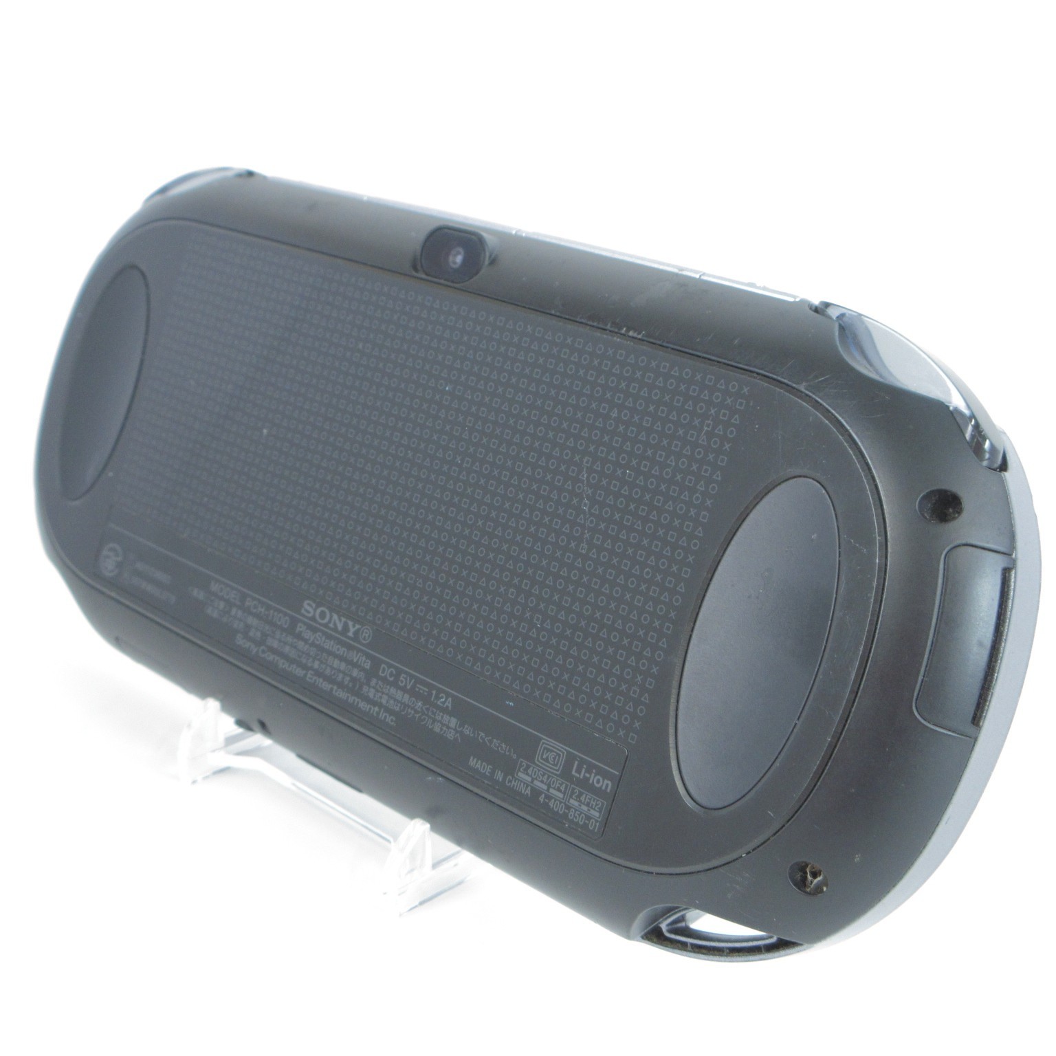 【Good】Sony PS Vita PCH-1100 Crystal Black 3G/Wi-Fi Model Console only #Ret0823/0