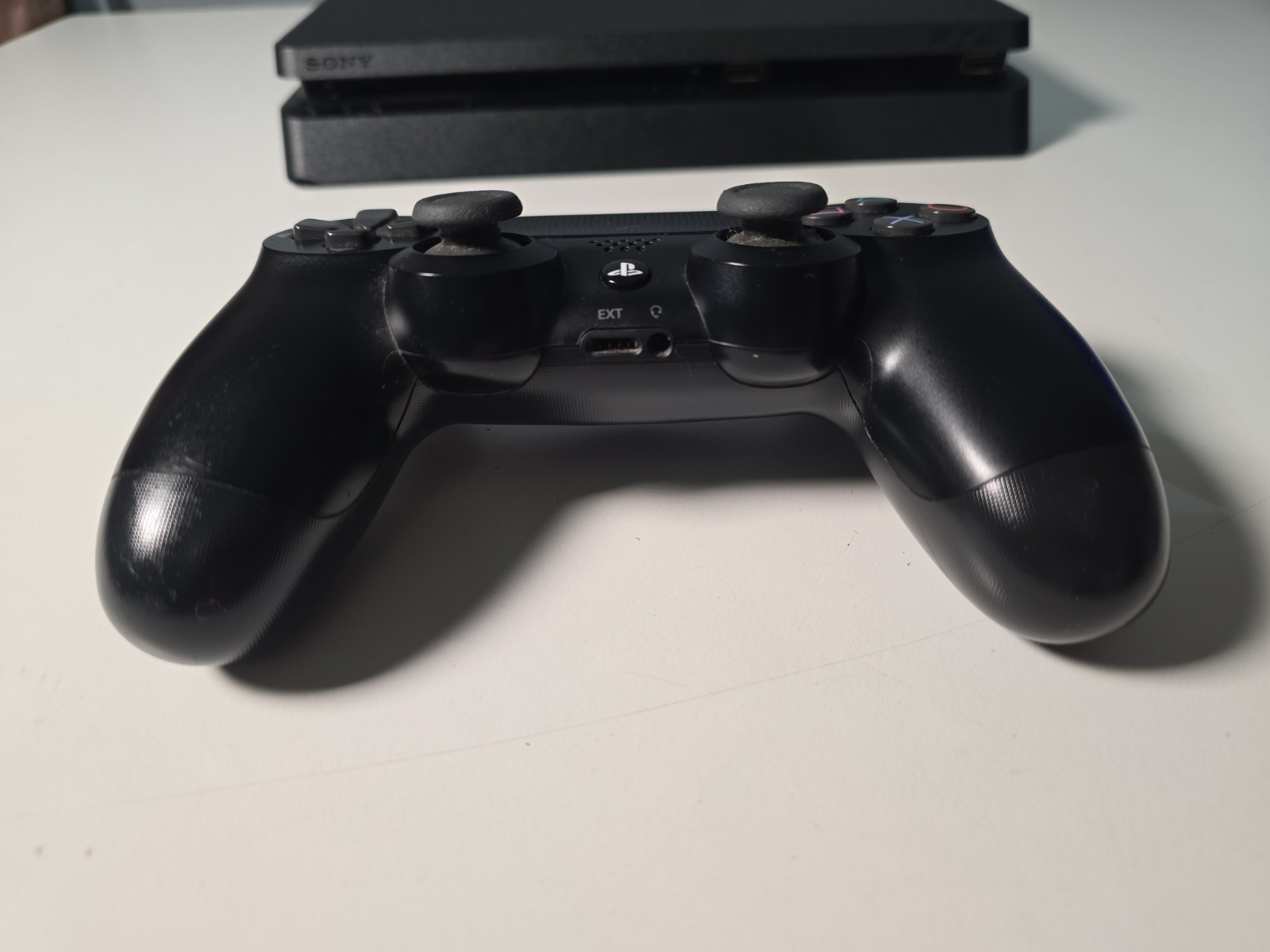 Sony PlayStation 4 Slim 1 TB Console, 1 controller, Cable, 10 Games CUH-2215B